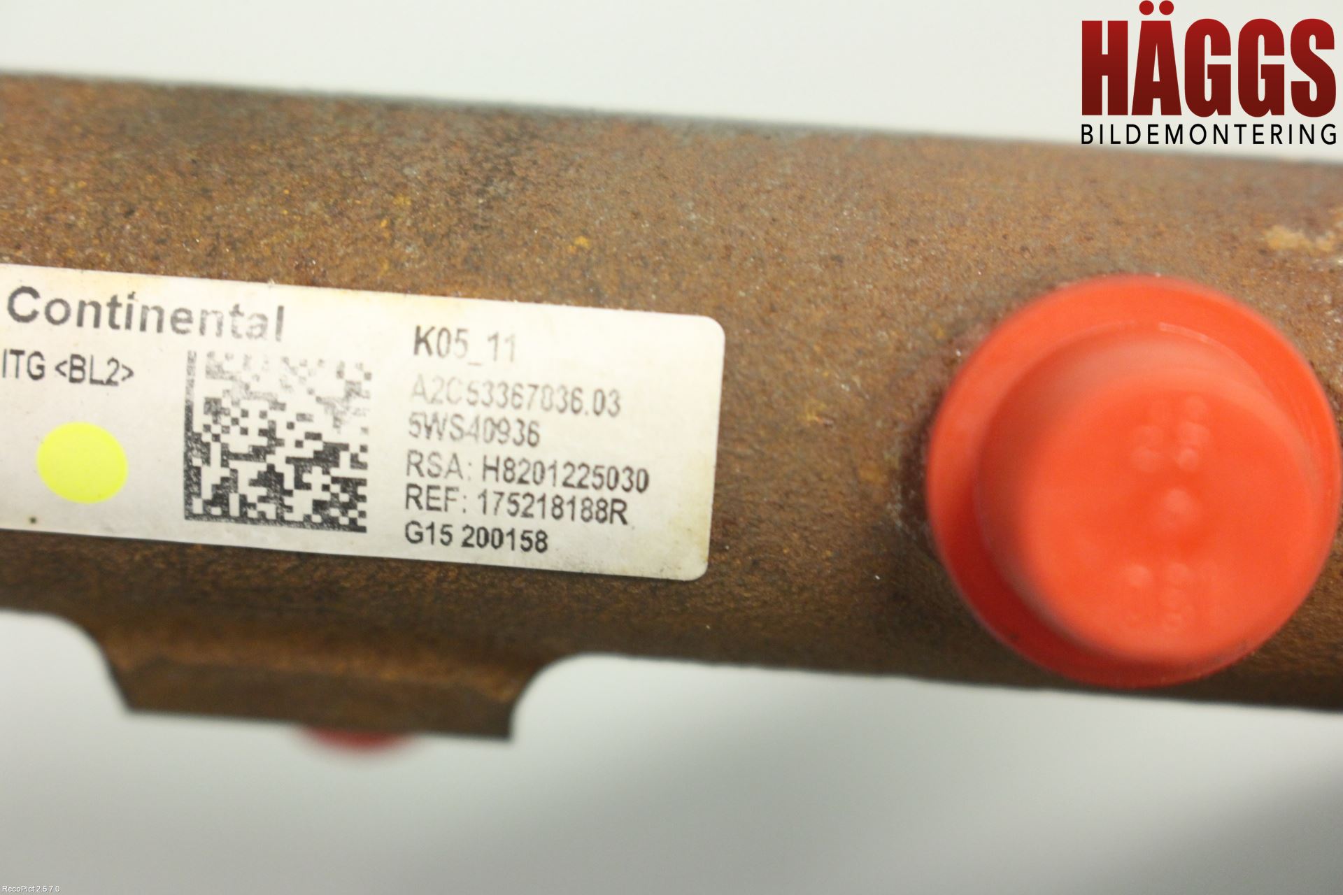 Renault MEGANE III 09-15 Injspridarrör