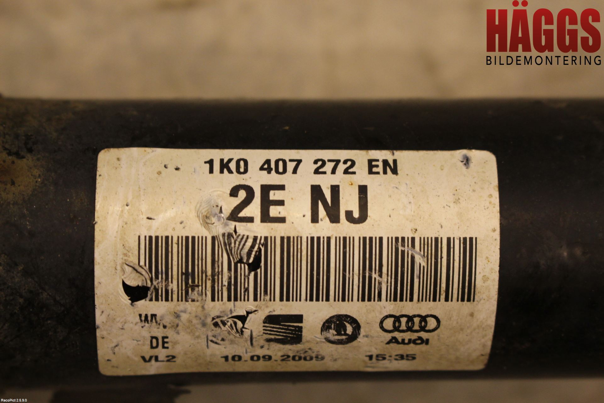 Volkswagen VW PASSAT 05-11 Drivaxel Fram Höger