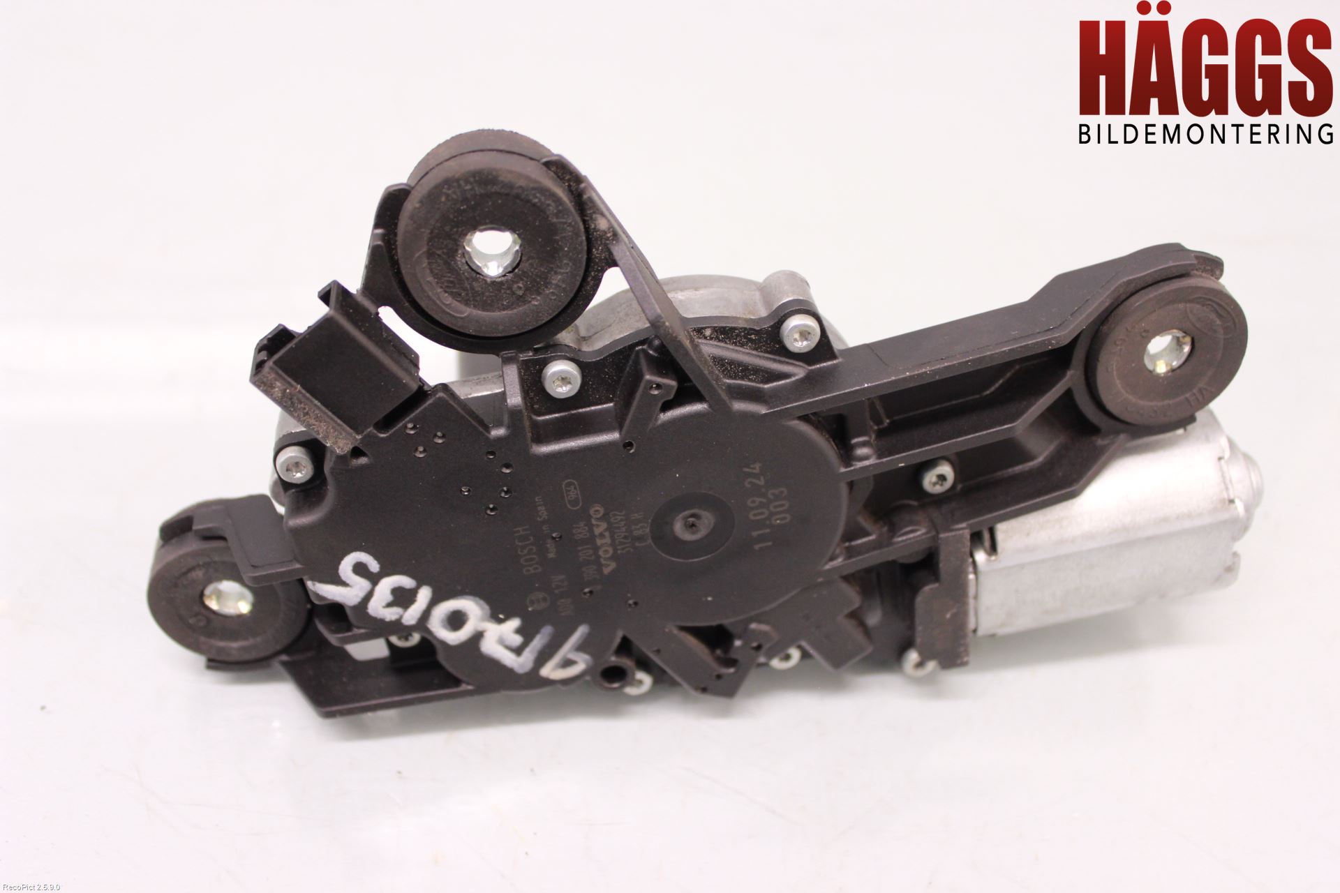 Volvo V60 11-13 Torkarmotor Baklucka