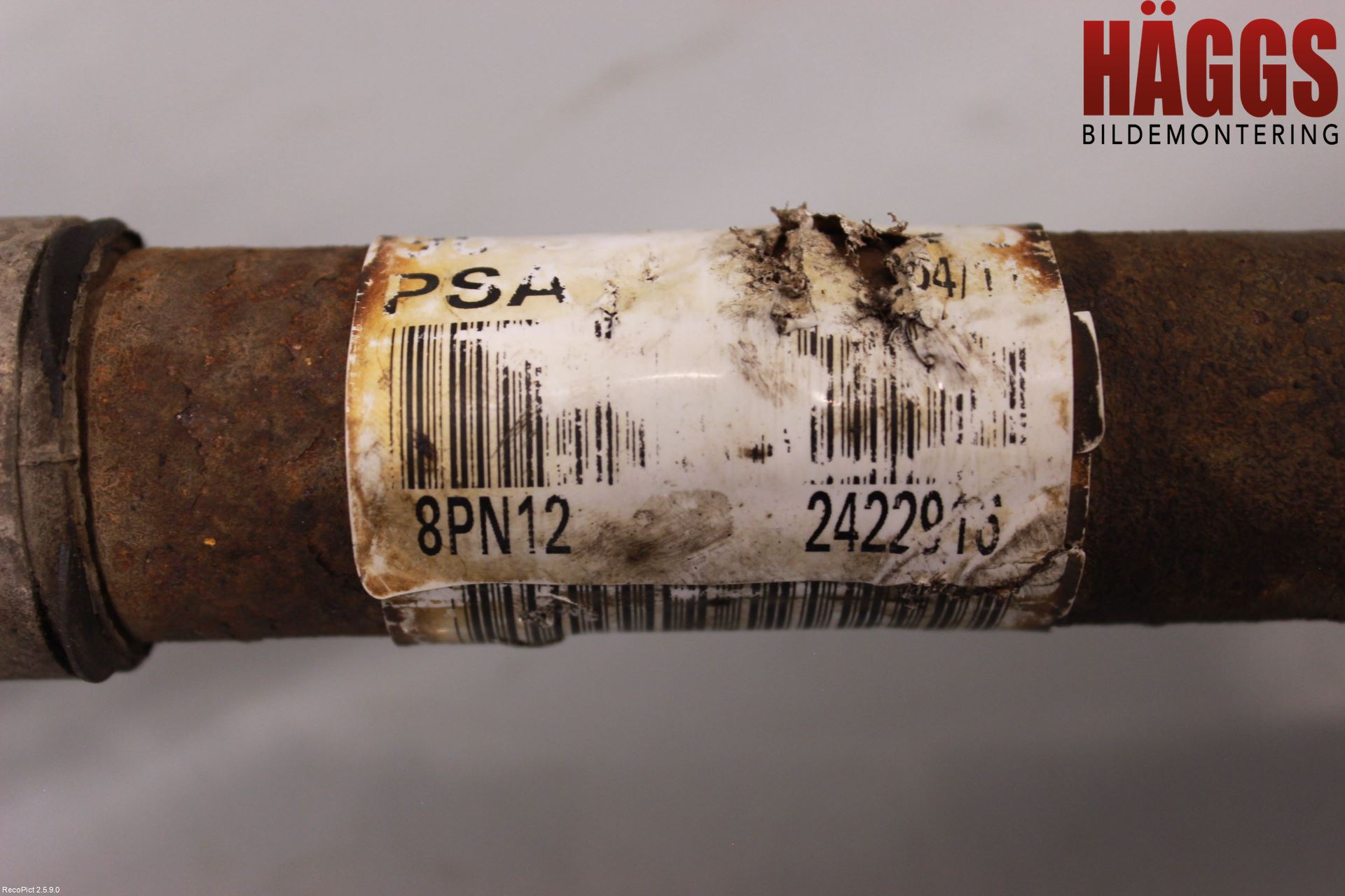 Peugeot 508 11-18 Drivaxel Fram Höger