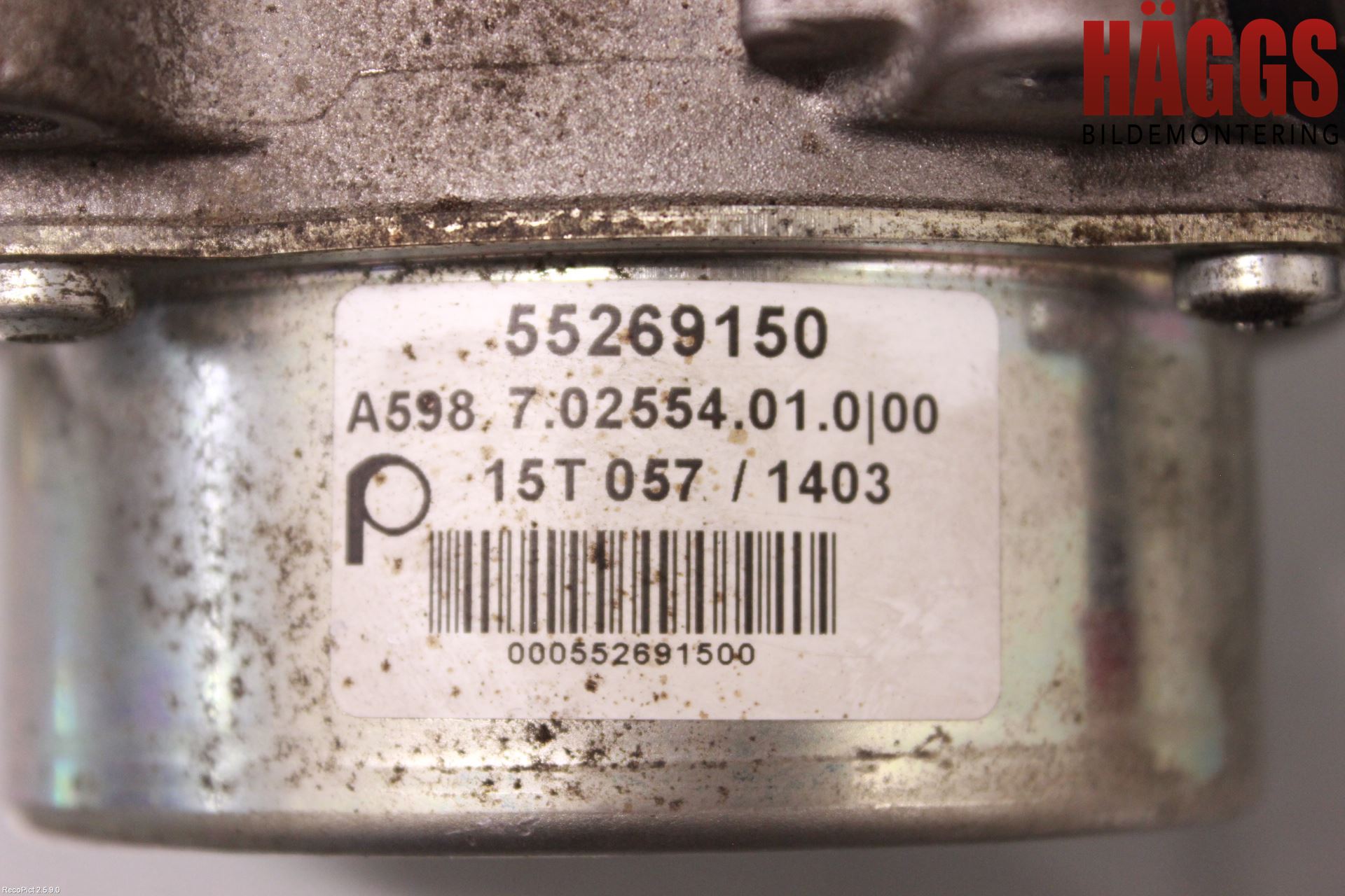 Fiat FREEMONT Vakuumpump