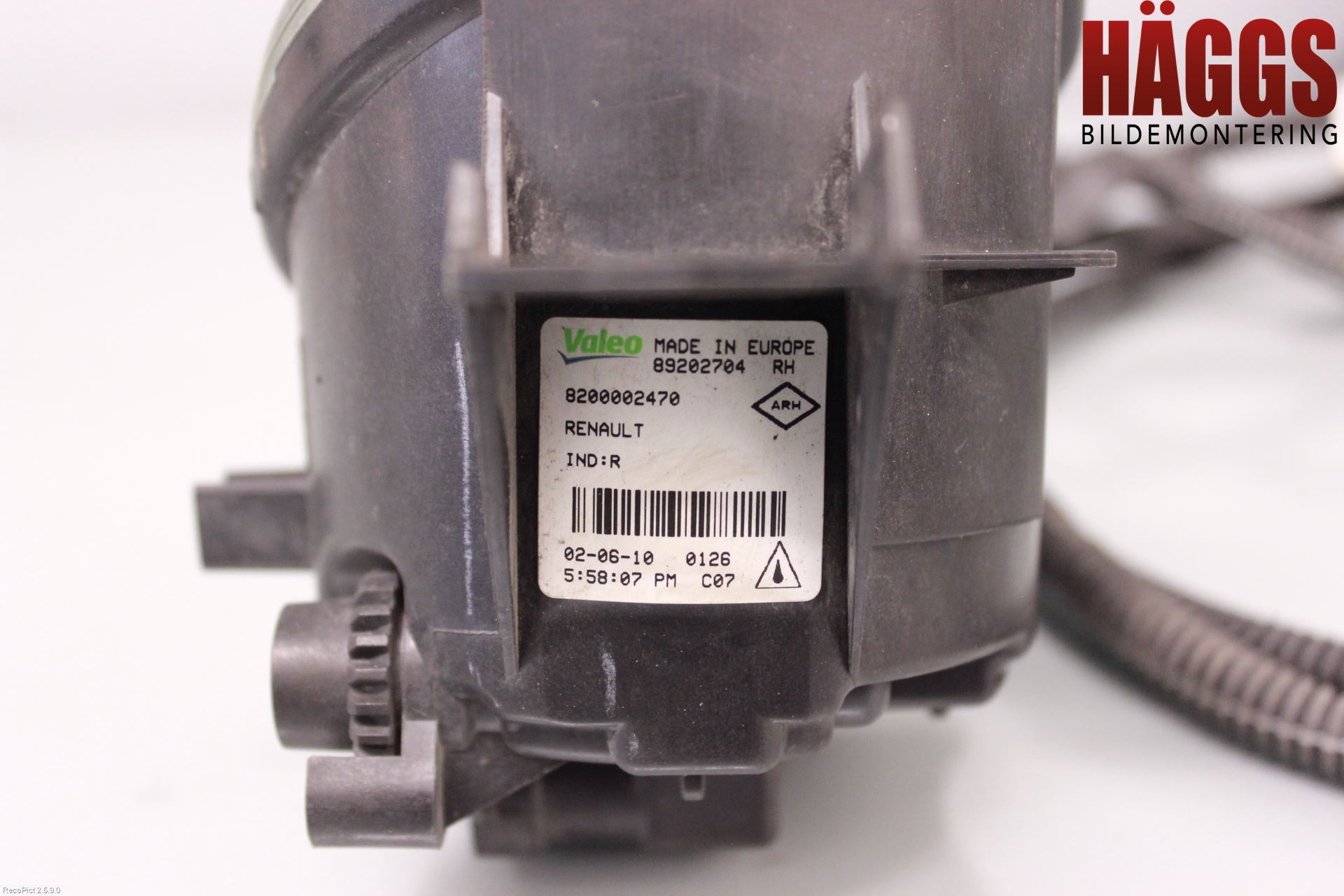 Renault CLIO III  09-12 Dimljus-Varselljus Fram