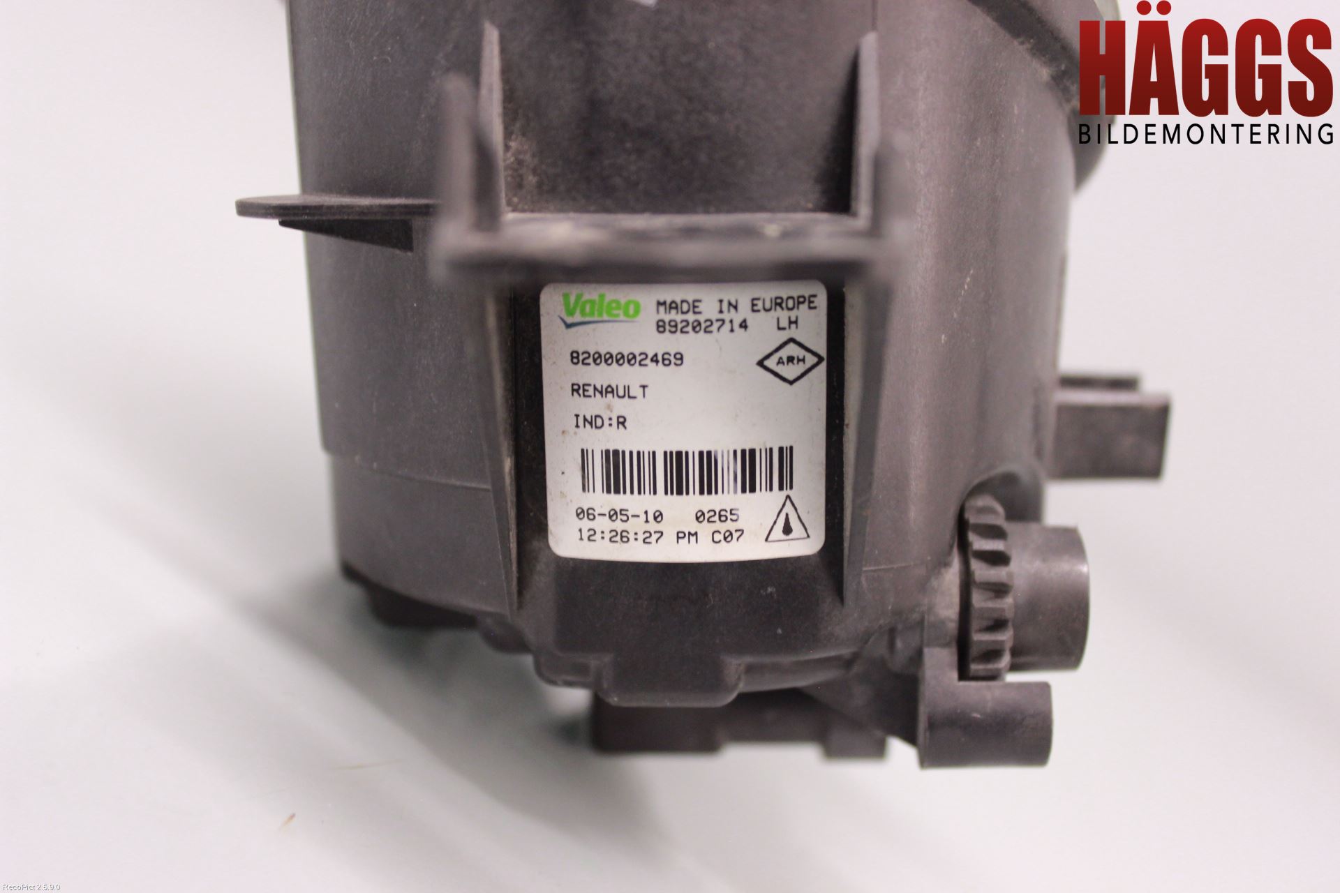 Renault CLIO III  09-12 Dimljus-Varselljus Fram