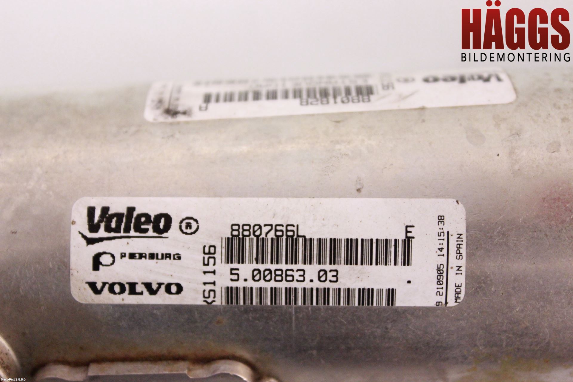 Volvo XC90 03-06 Avgaskylare