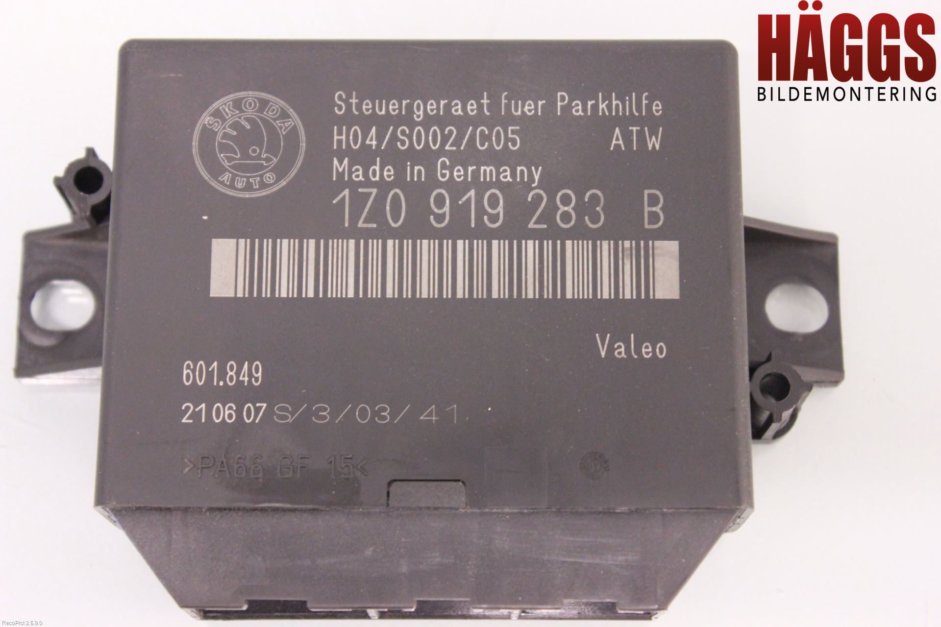 Skoda OCTAVIA (1Z) 05-13 Styrenhet Parkeringshjälp