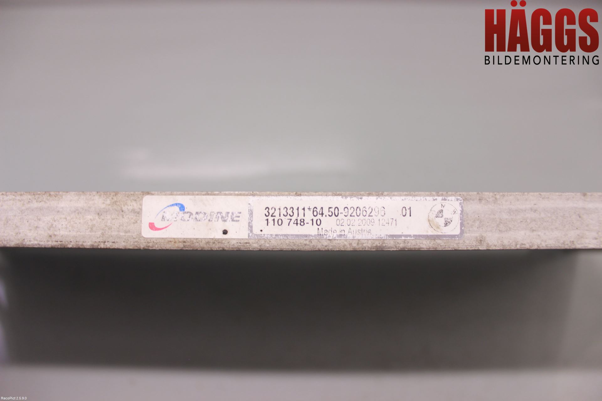 BMW 3 E90/91 SED/TOU 05-12 Ac Kondensor-Kylare