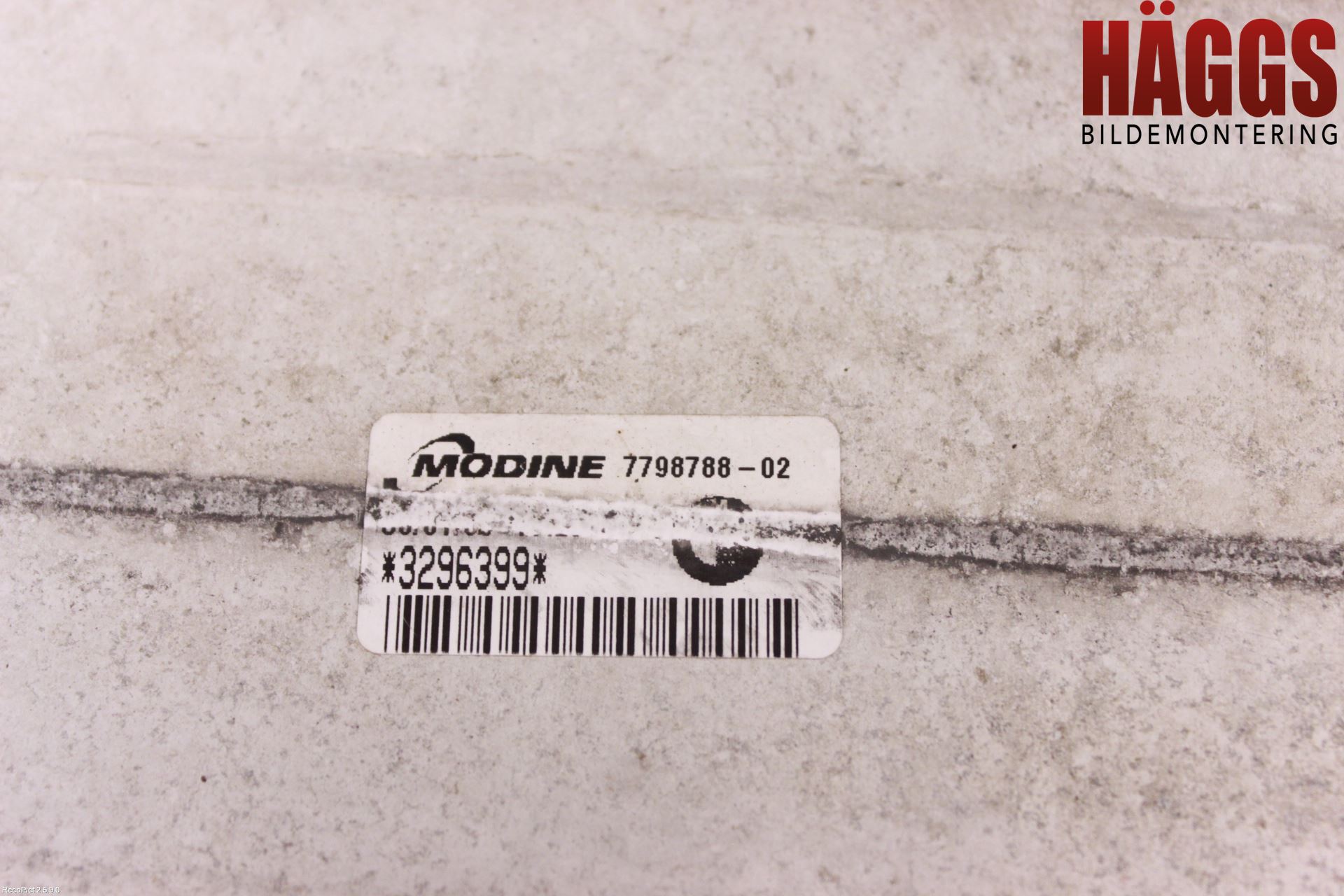 BMW 3 E90/91 SED/TOU 05-12 Laddluft-Intercooler Kyl