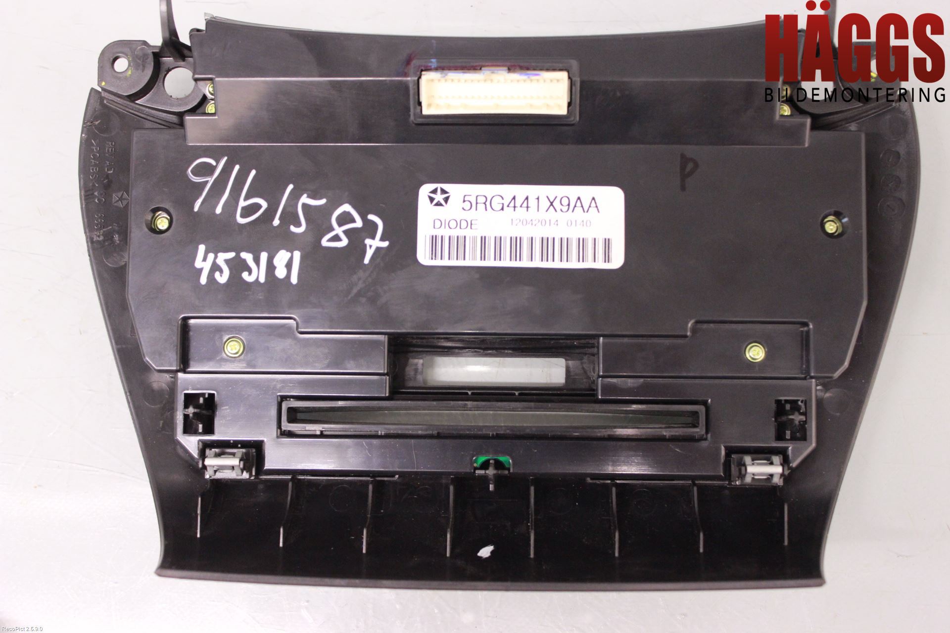 Fiat FREEMONT Ac Styrenhet Ac Manöveren