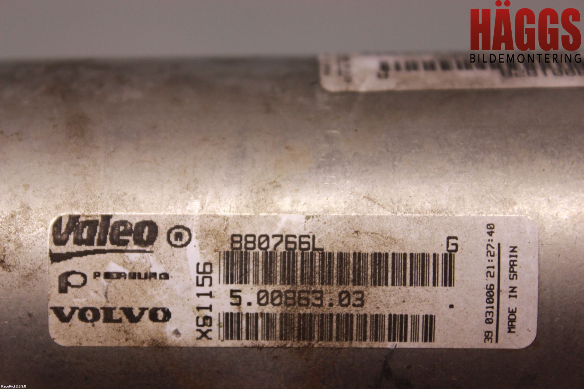 Volvo XC70 05-07 Avgaskylare