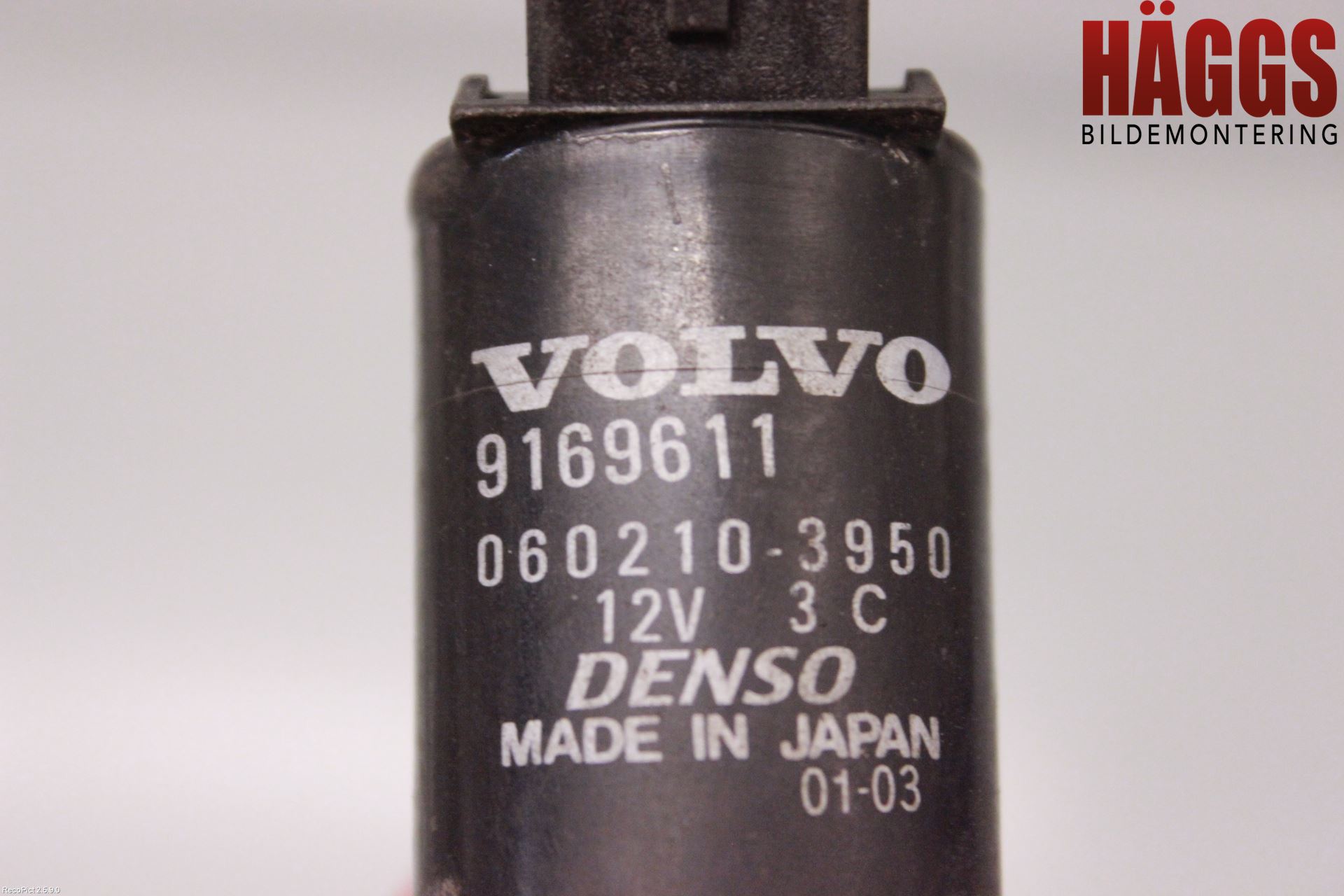 Volvo V70 00-04 Spolarpump Vindruta