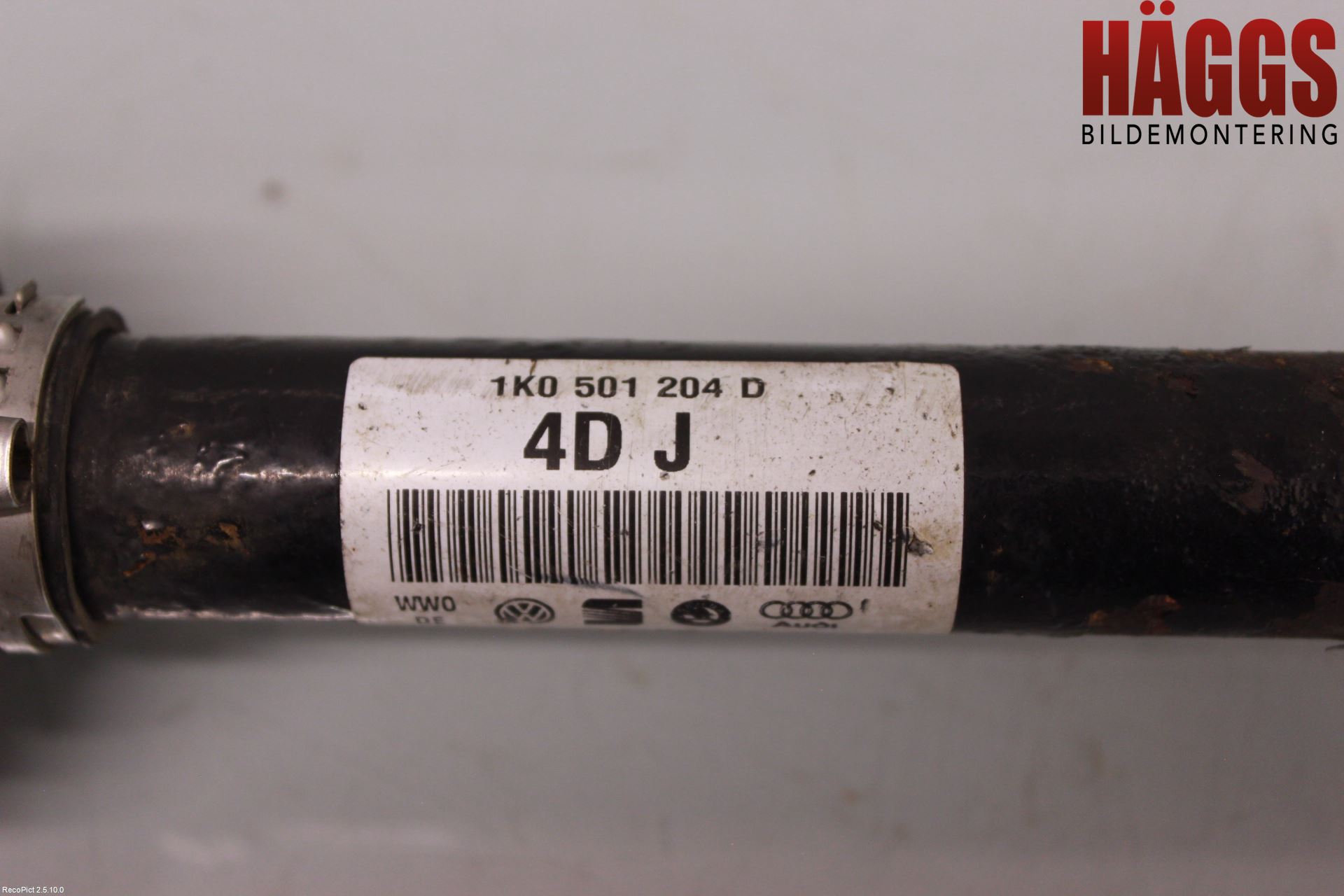 Audi A3/S3 05-13 Drivaxel Bak Höger