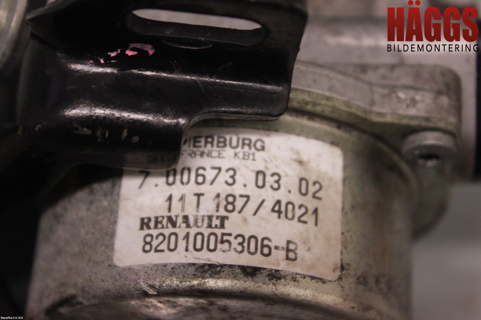 Renault MEGANE III 09-15 Vakuumpump