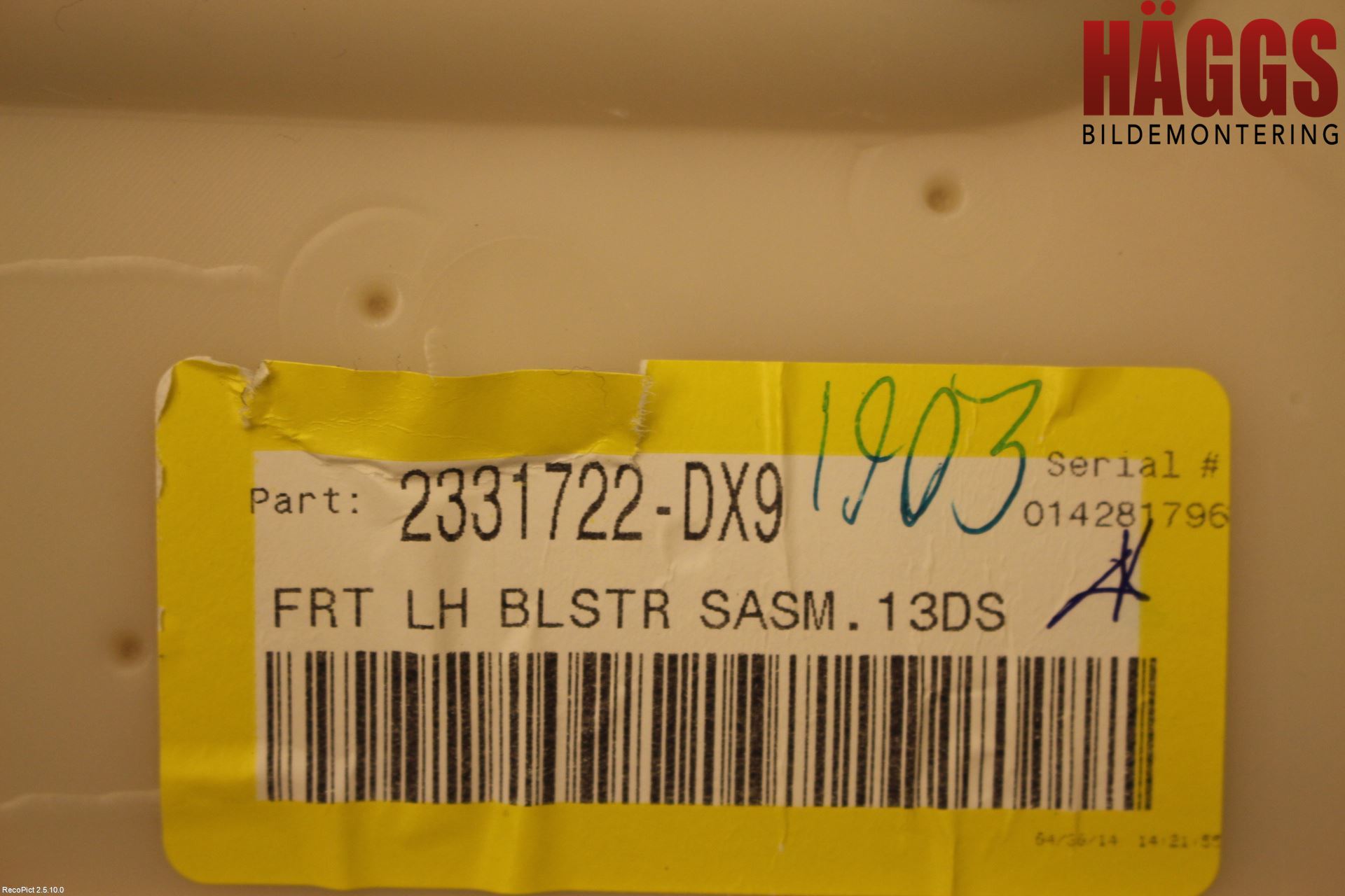 Dodge PICK UP RAM 81- Dörrklädsel Vä