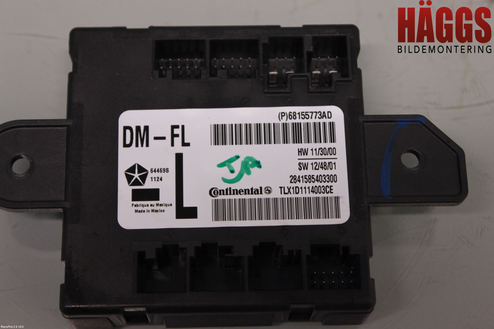 Dodge PICK UP RAM 81- Styrenhet Dörr