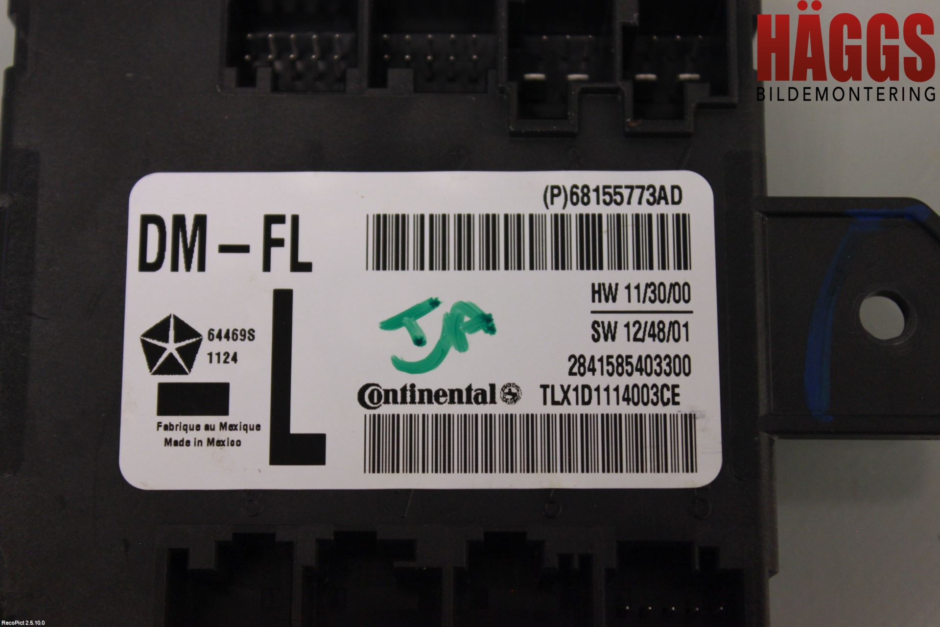 Dodge PICK UP RAM 81- Styrenhet Dörr