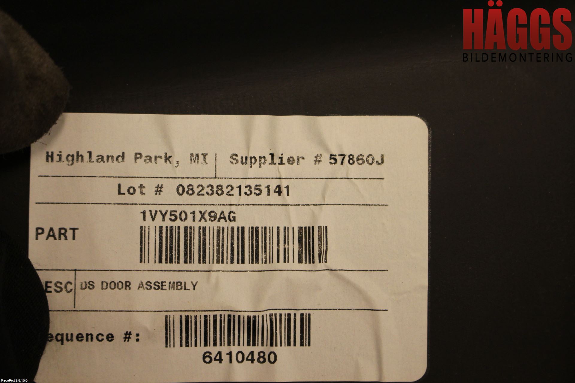 Dodge PICK UP RAM 81- Dörrklädsel Hö