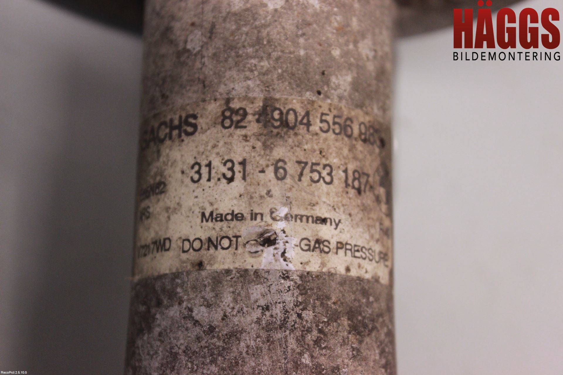 BMW 7 E65/66    00-08 Fjäderben Fram Vänster