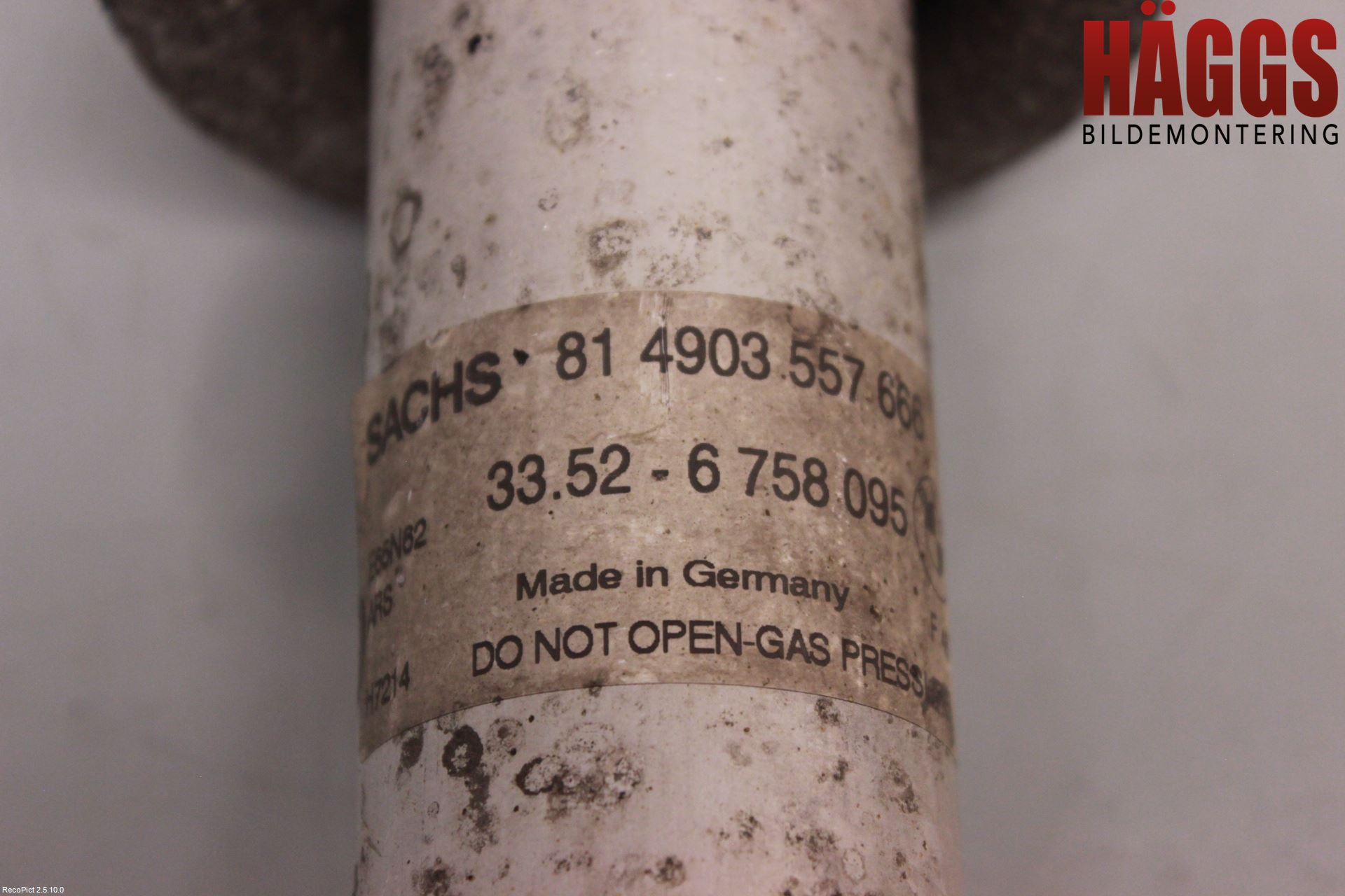 BMW 7 E65/66    00-08 Fjäderben Bak Höger