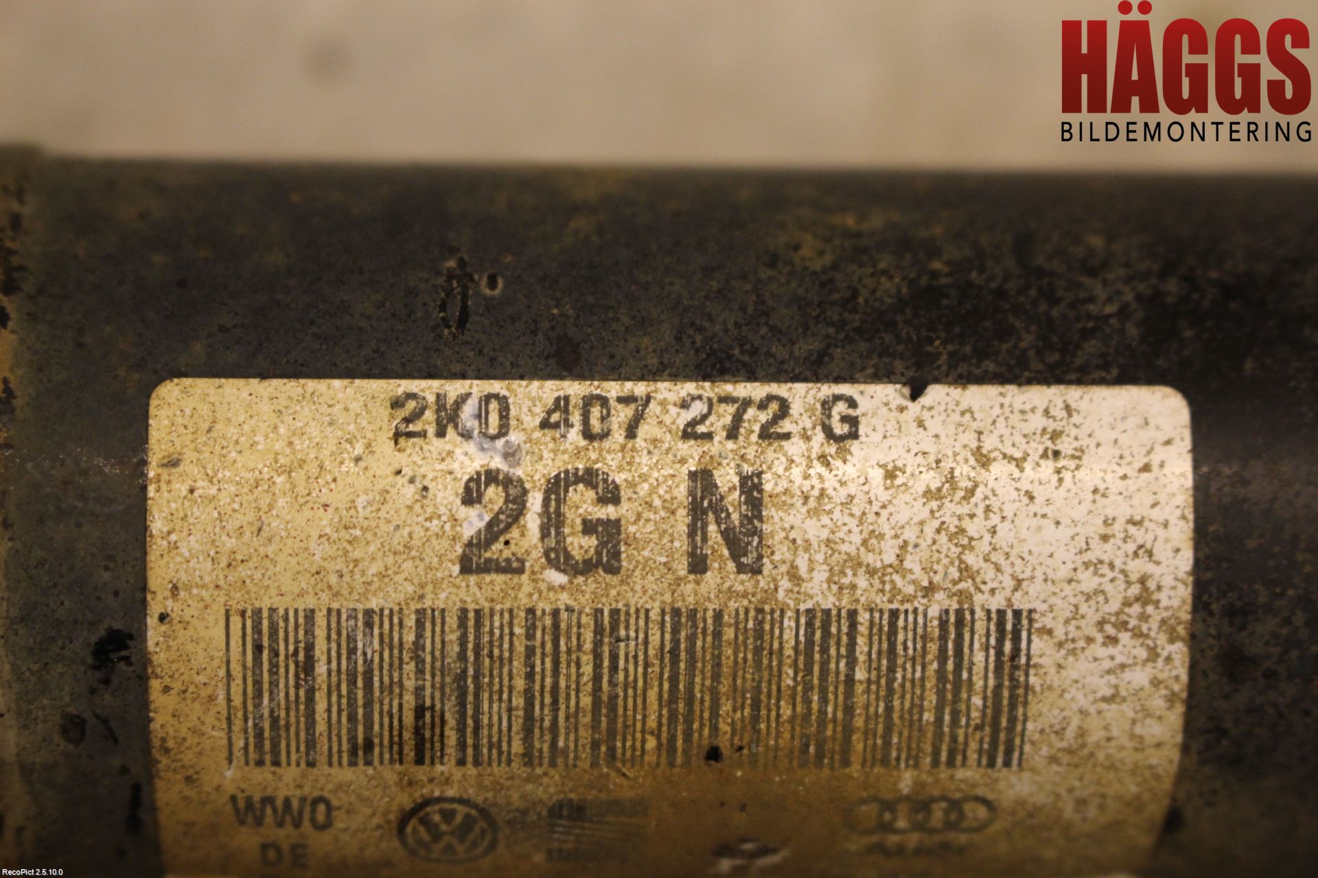 Volkswagen VW CADDY      04-10 Drivaxel Fram Höger