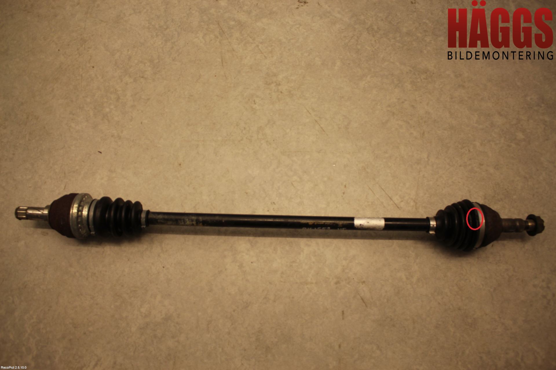 Opel ASTRA H 04-12 Drivaxel Fram Höger