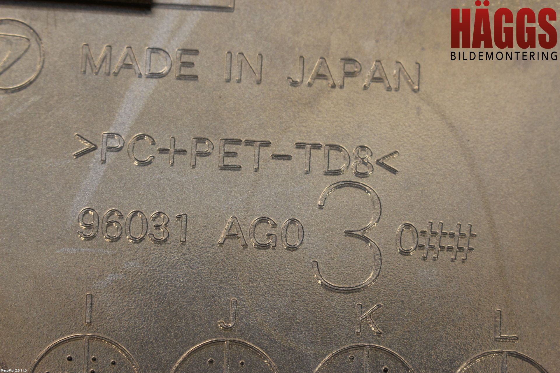 Subaru LEGACY    07-09 Spoiler Baklucka