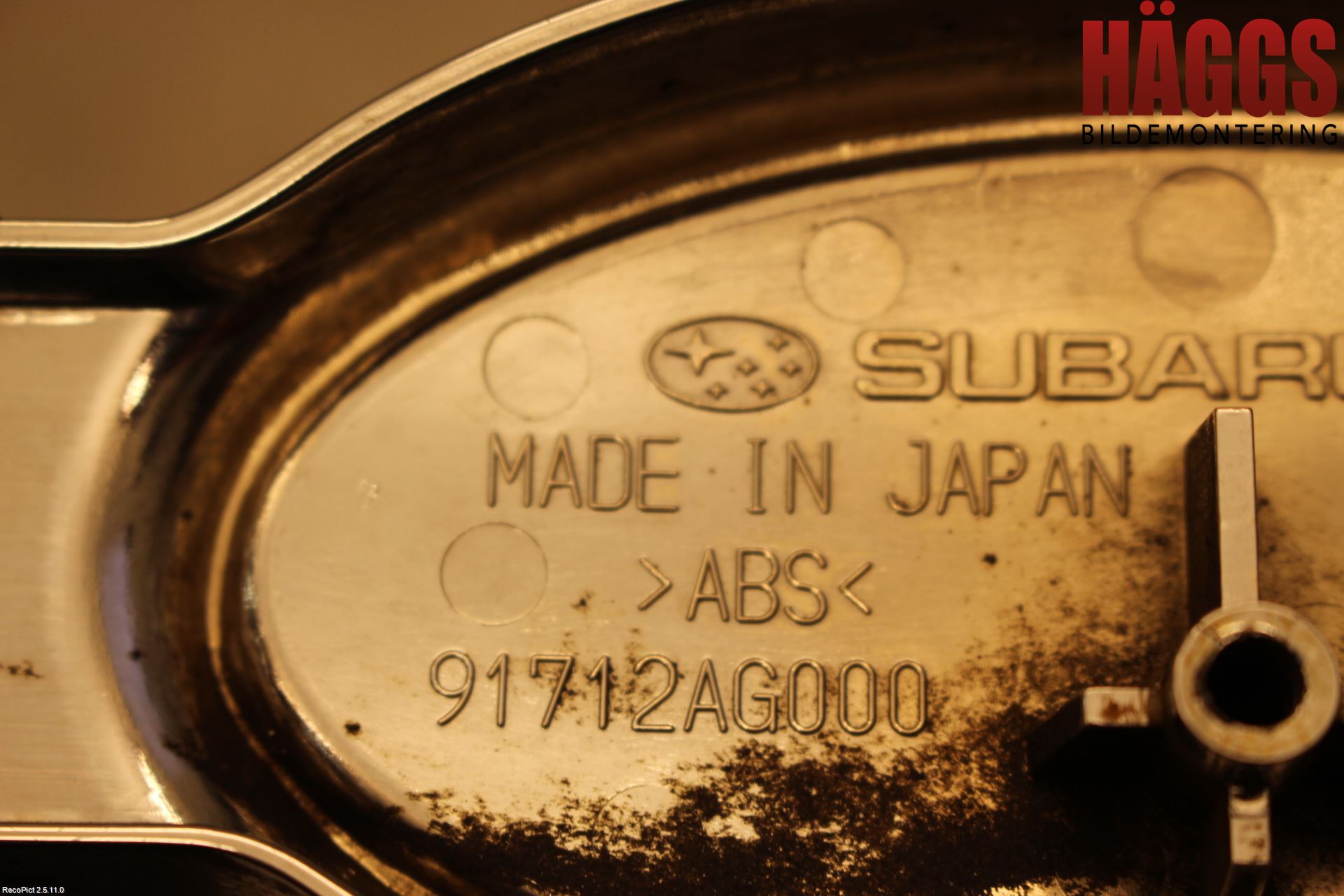 Subaru LEGACY    07-09 List Bak-Baklucka