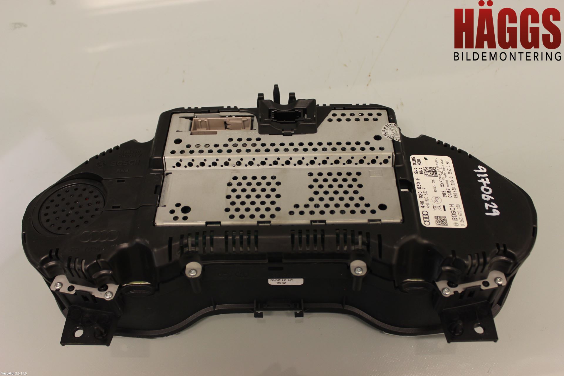 Audi A8/S8 4H 10-17 Instrument Komb