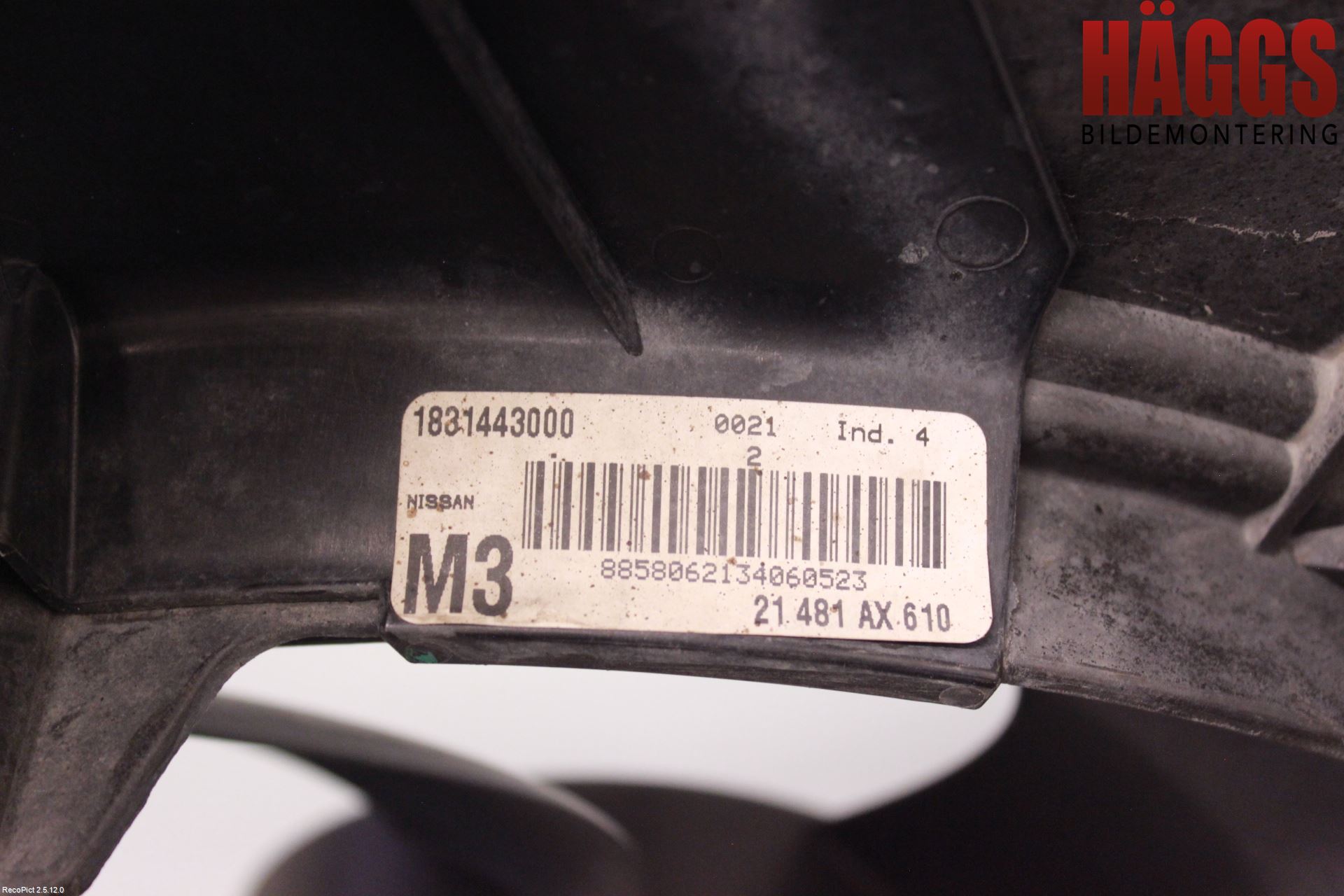 Nissan NOTE E11 06-14 Kylfläkt El