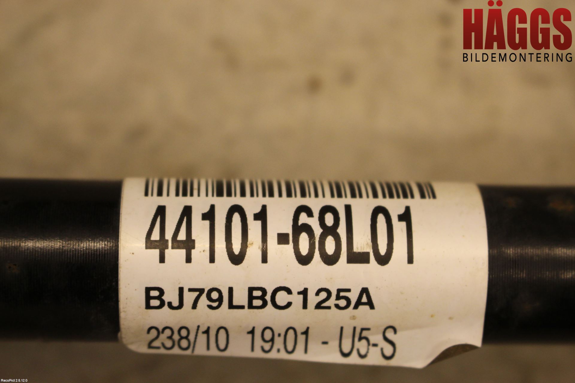 Suzuki SWIFT 11-16 Drivaxel Fram Höger