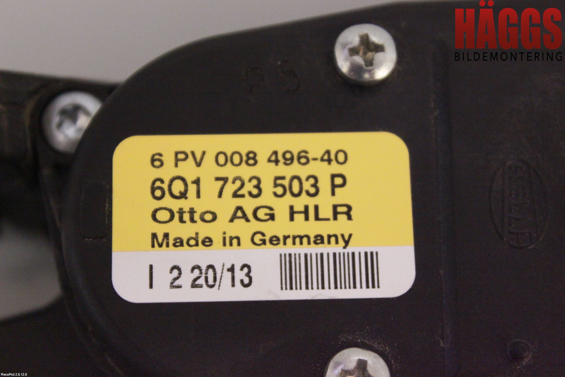 Volkswagen VW AMAROK 2H 10-22 Gaspedal