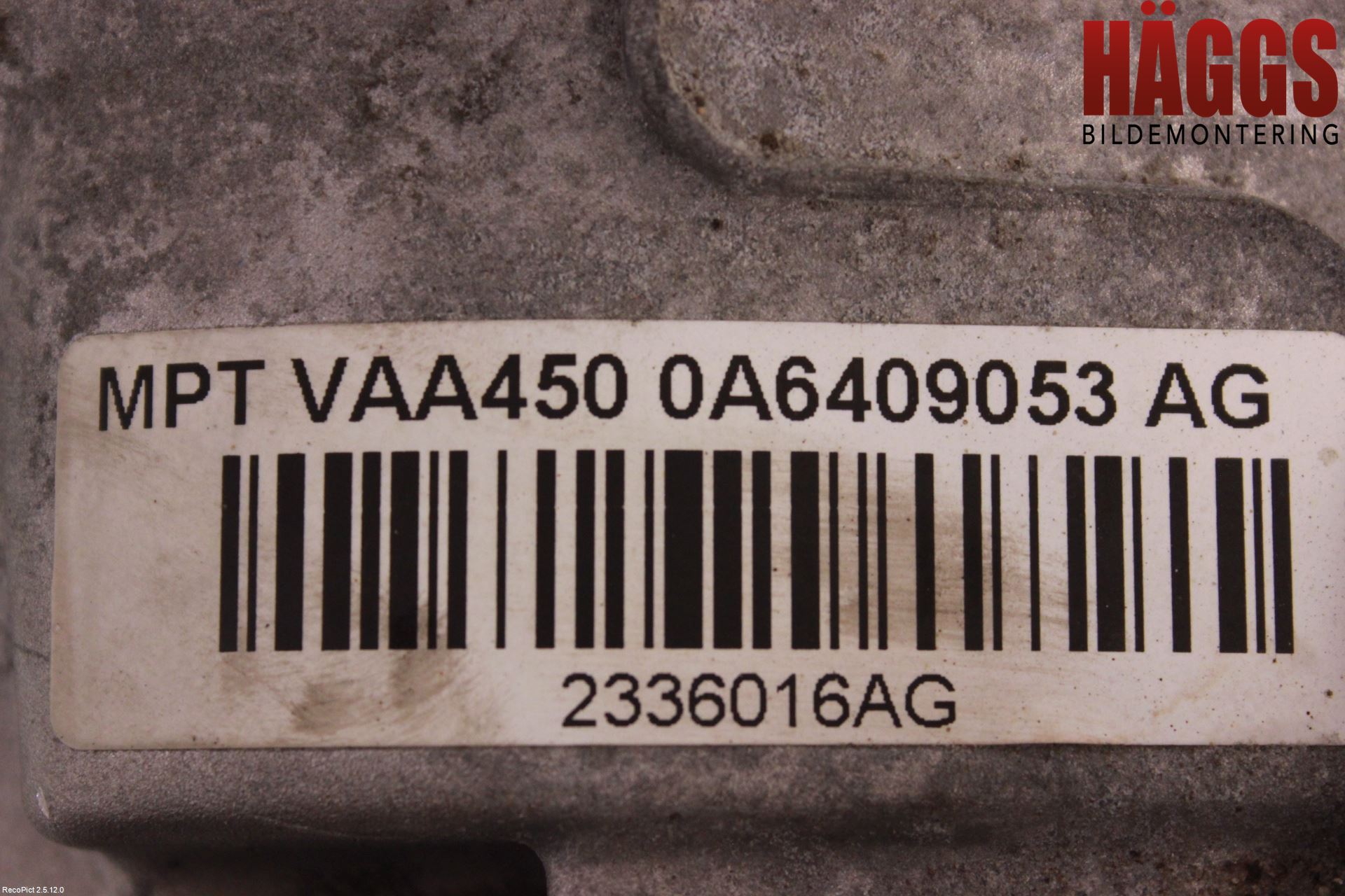 Volkswagen VW TIGUAN 07-16 Växel Fördelningslåda