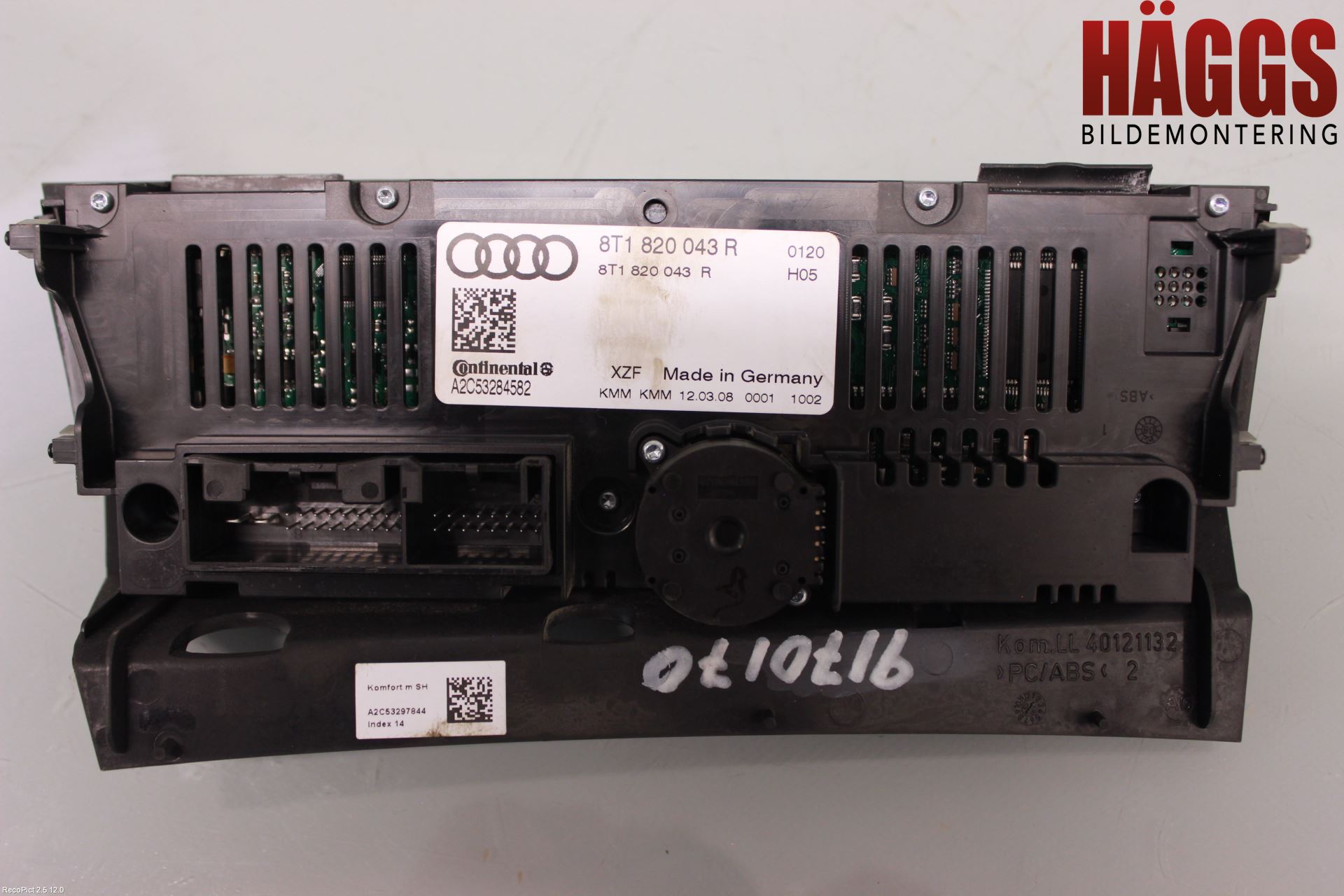 Audi A4/S4 08-11 Ac Styrenhet Ac Manöveren