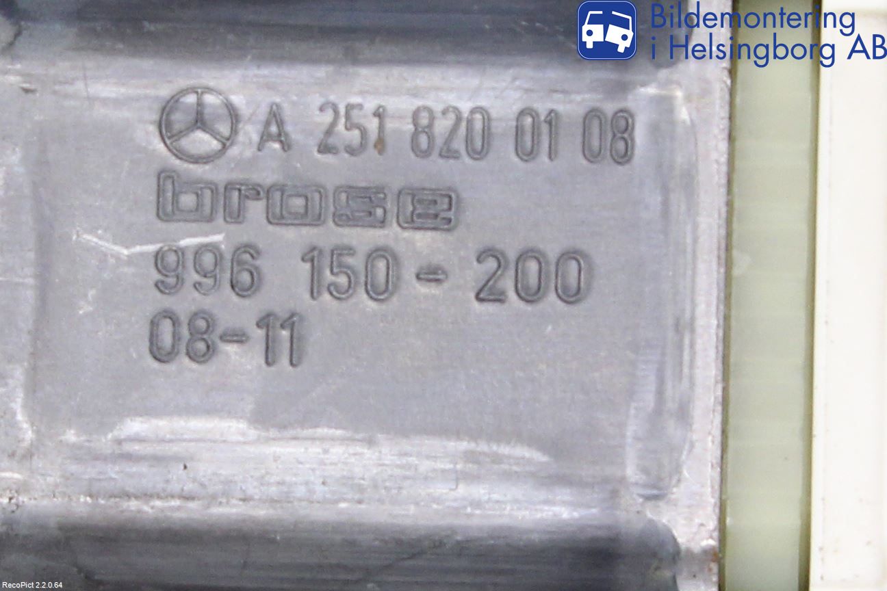 Mercedes-Benz MB R-KLASS (W251) 05-13 Fönsterhissmotor