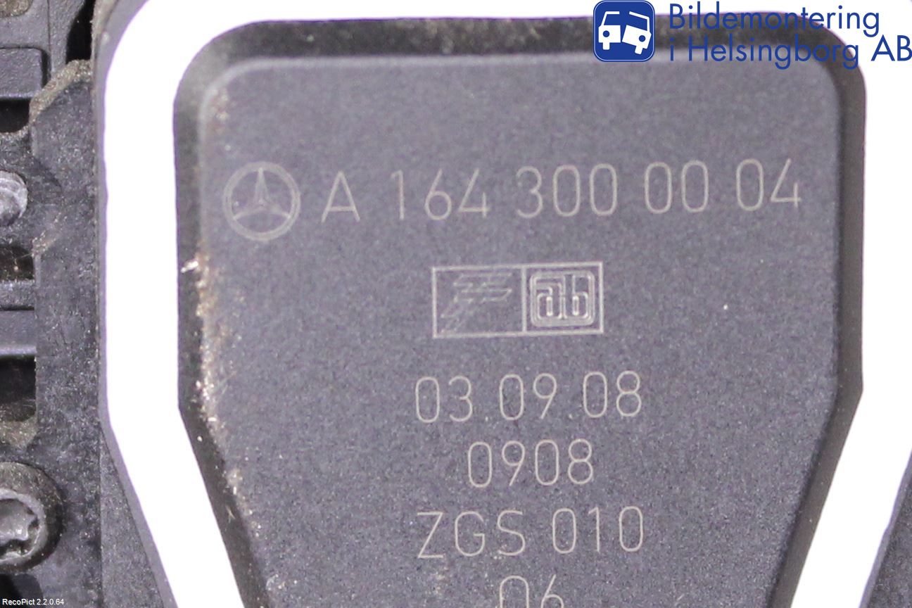 Mercedes-Benz MB R-KLASS (W251) 05-13 Pedal Gas-Broms-Koppling