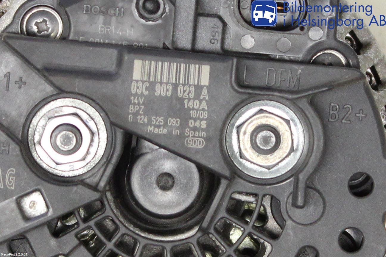 Audi A3/S3 05-13 Generator