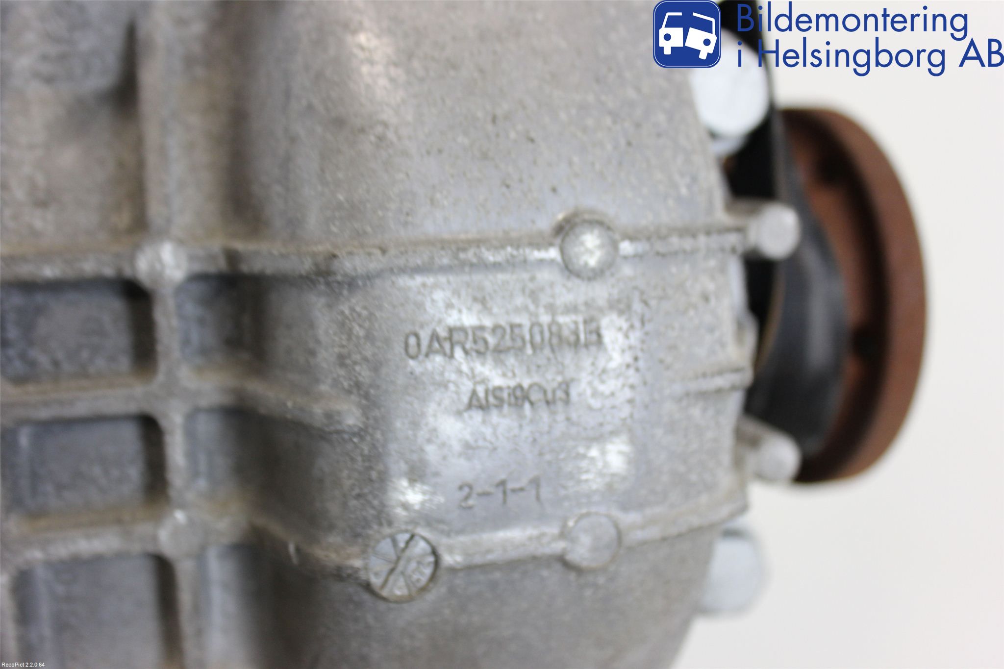 Audi A5 07-16 Bakväxel-Diff