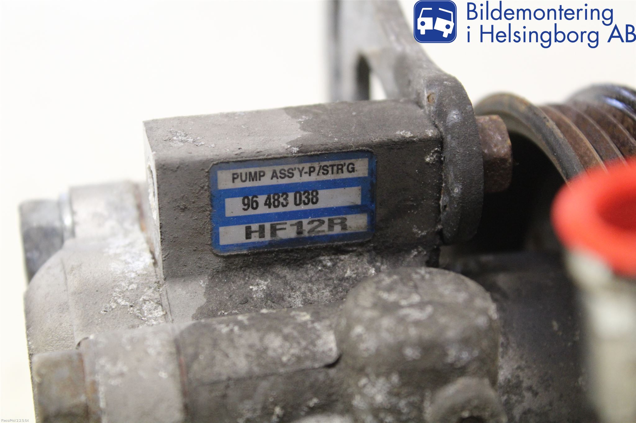 Chevrolet MATIZ Styrservopump