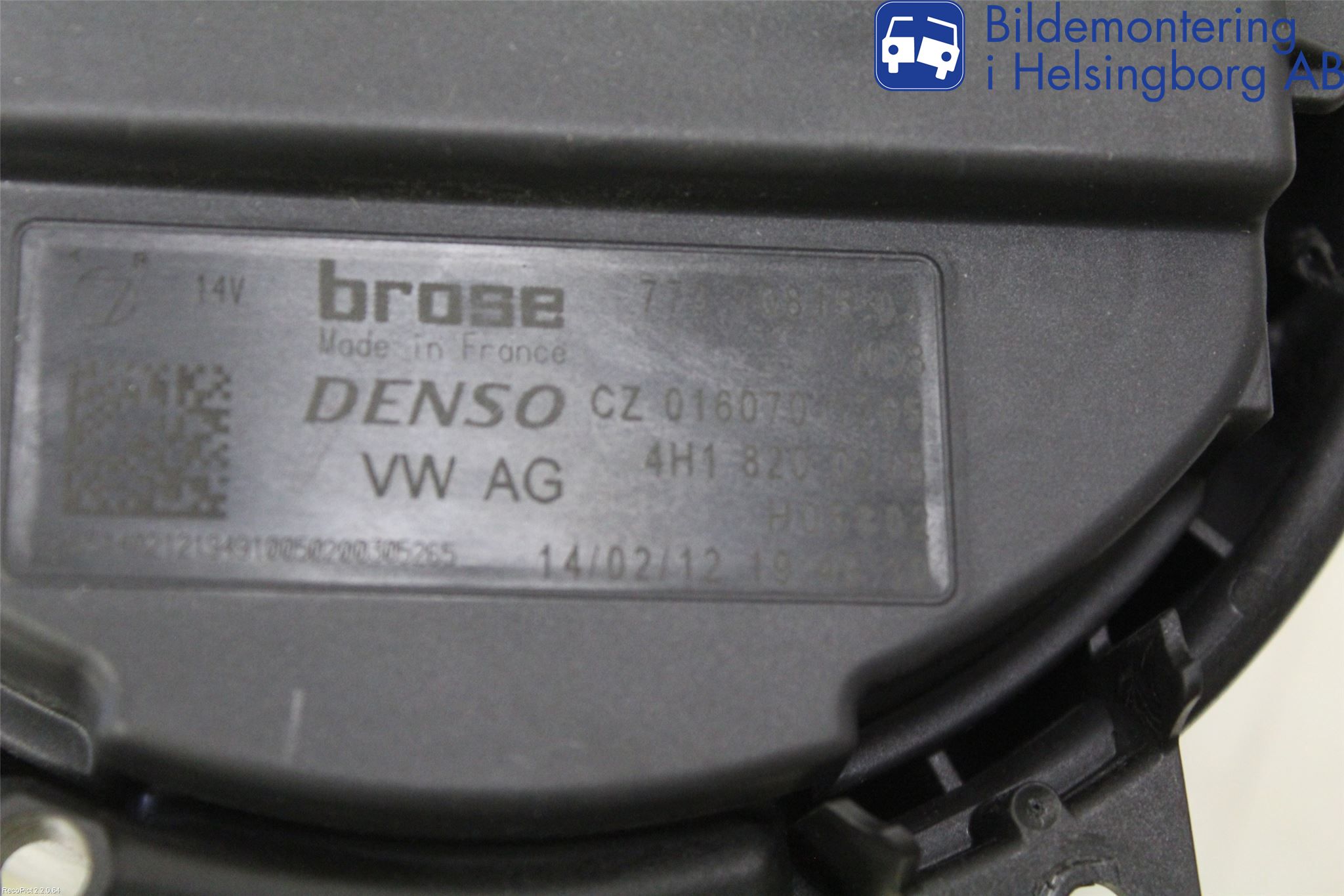 Audi A6/S6 4G 11-18 Värmefläkt