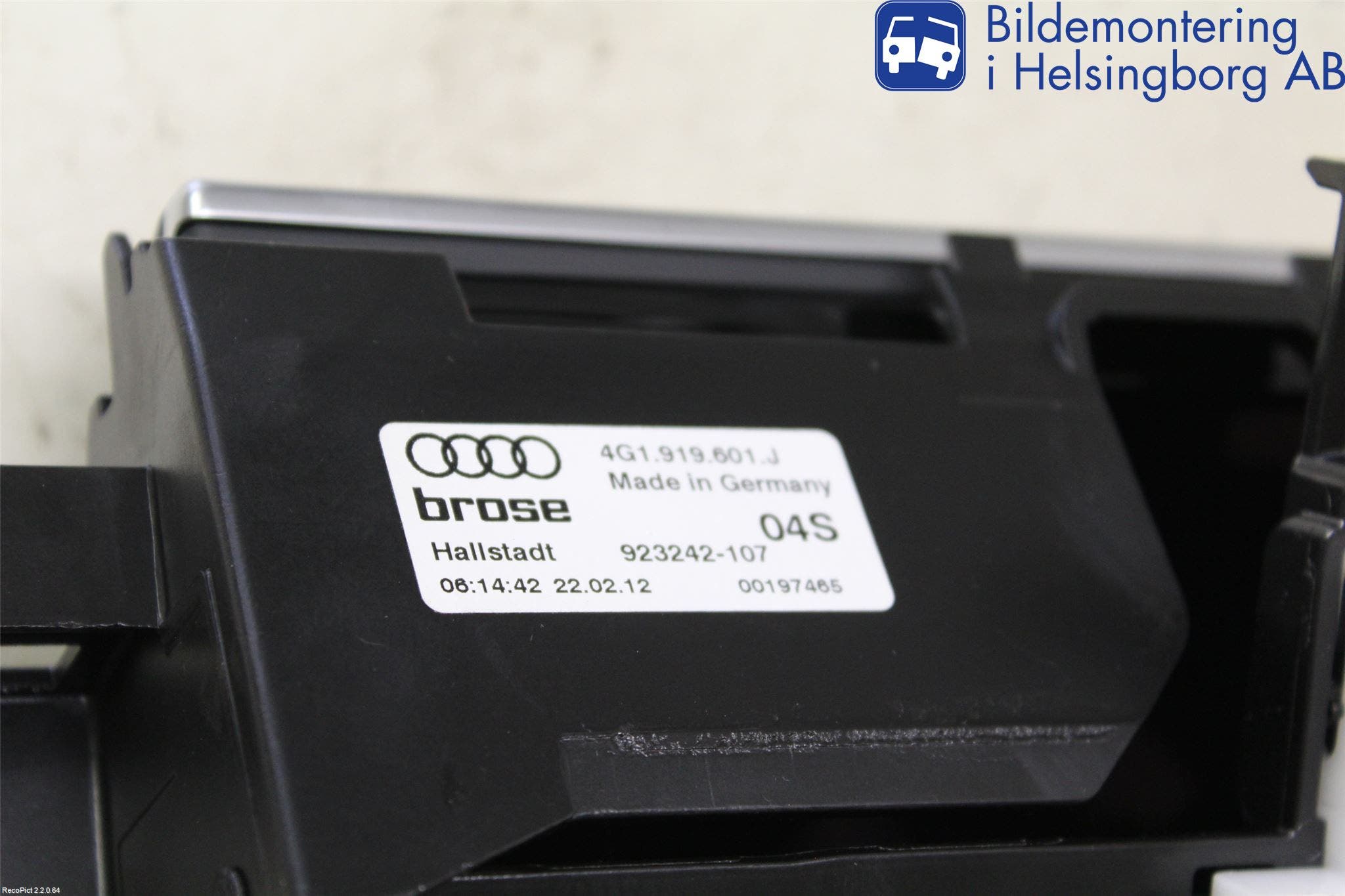Audi A6/S6 4G 11-18 Radio Övrigt