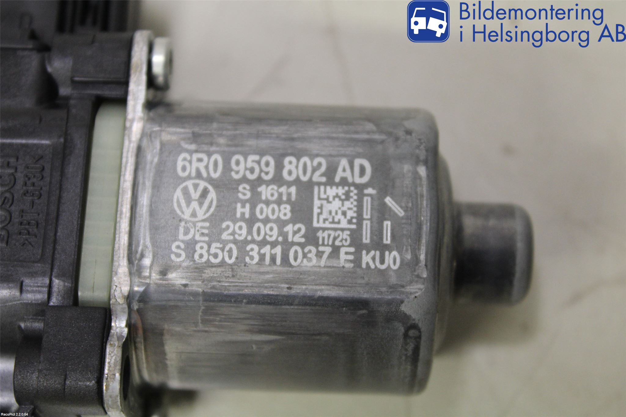Volkswagen VW POLO 10-17 Fönsterhissmotor