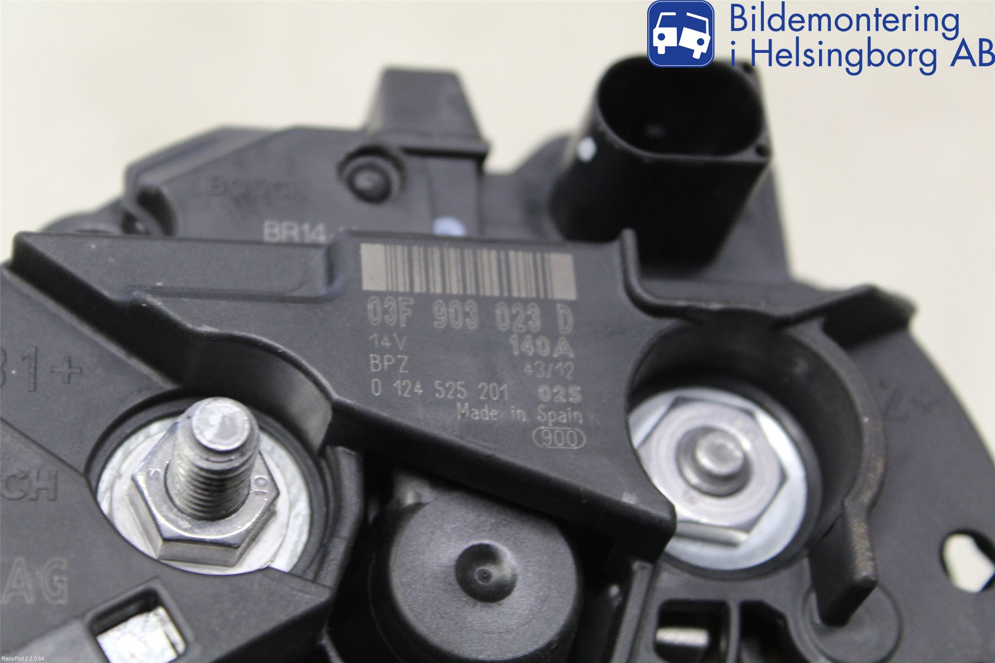 Volkswagen VW POLO 10-17 Generator