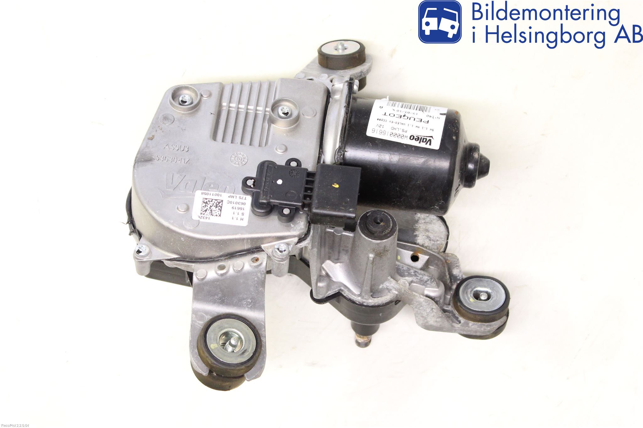 Peugeot RCZ Torkarmotor Vindruta