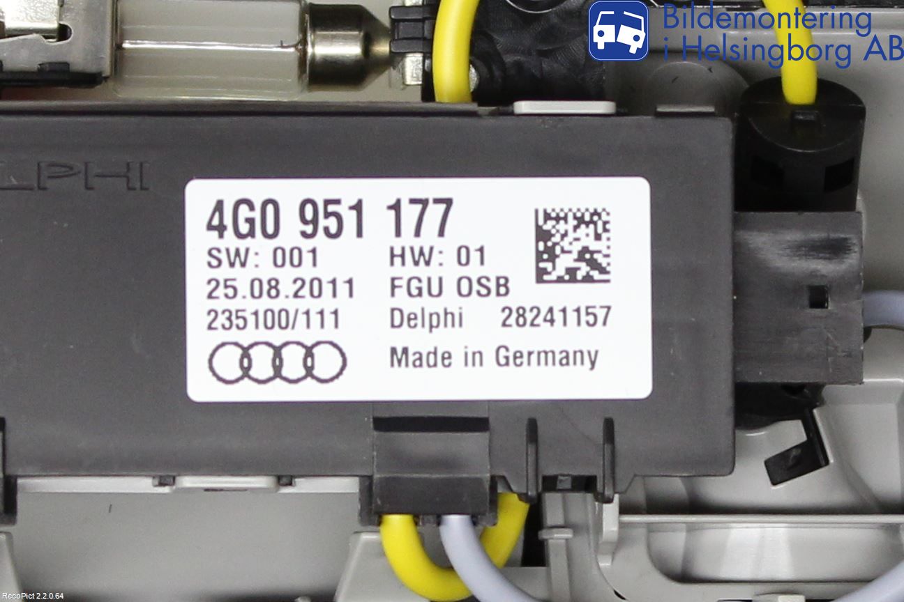 Audi A6/S6 4G 11-18 Innerbelysning