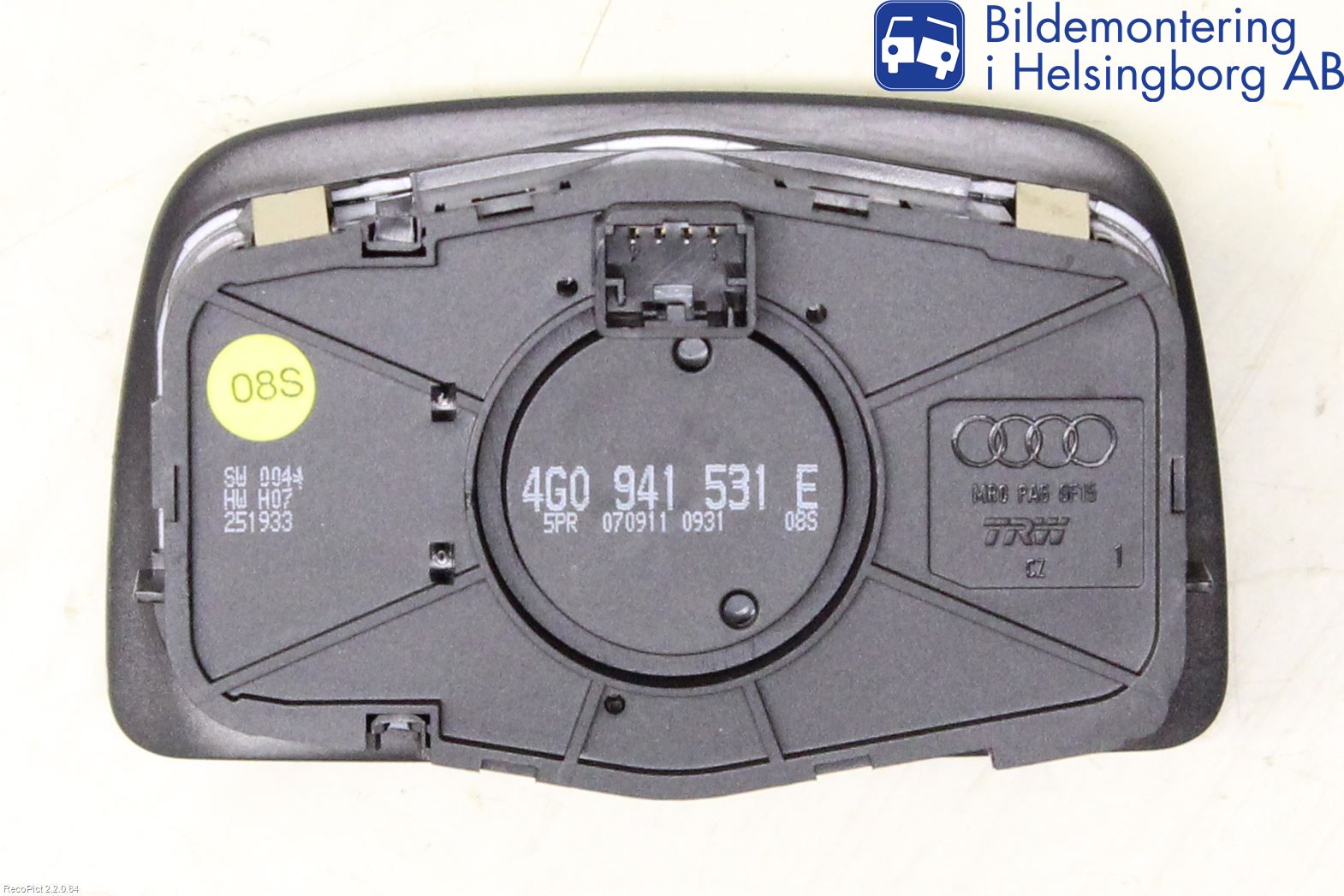 Audi A6/S6 4G 11-18 Strömställare Ljus