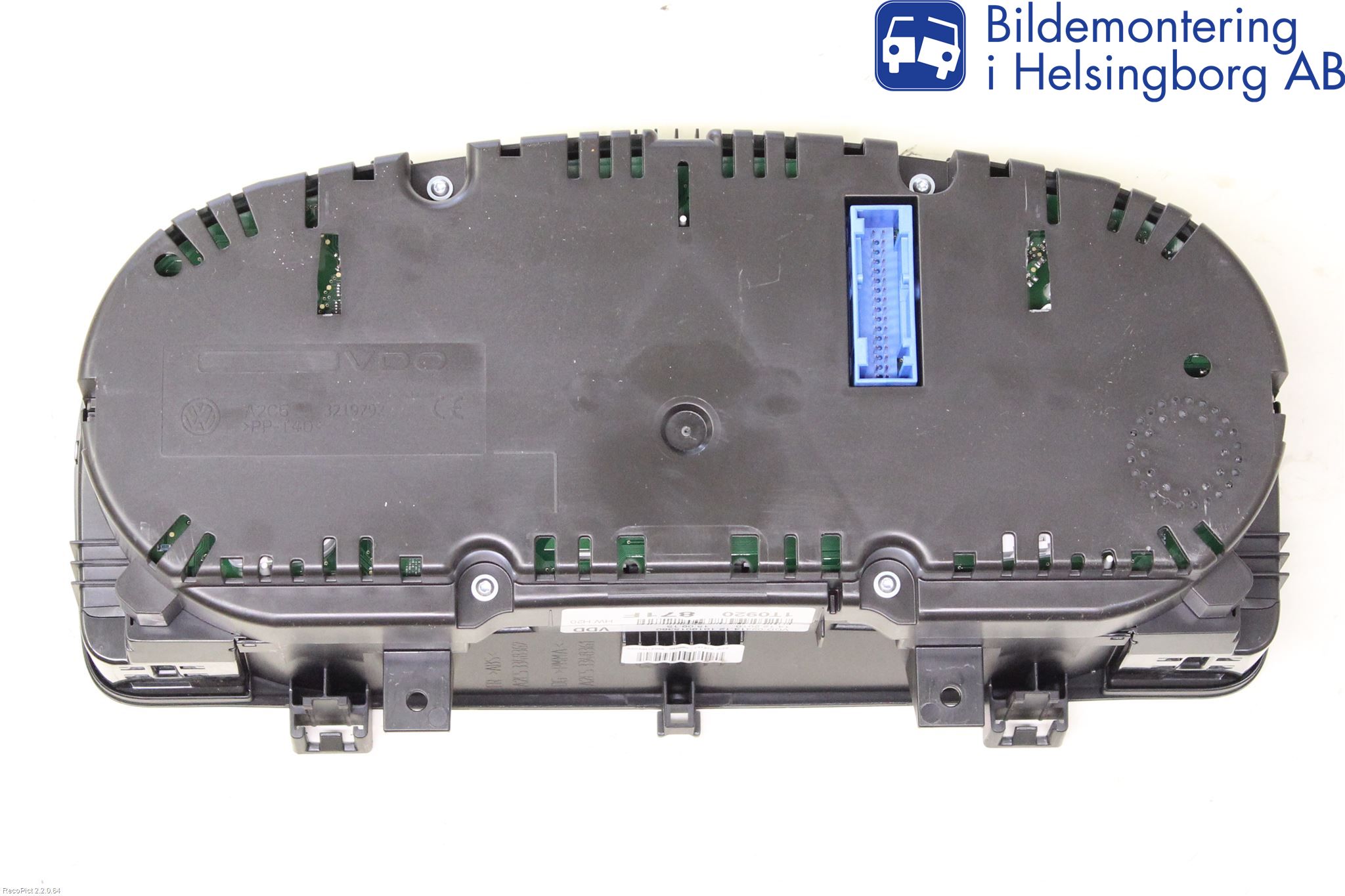 Volkswagen VW TOURAN 10-15 Instrument Komb