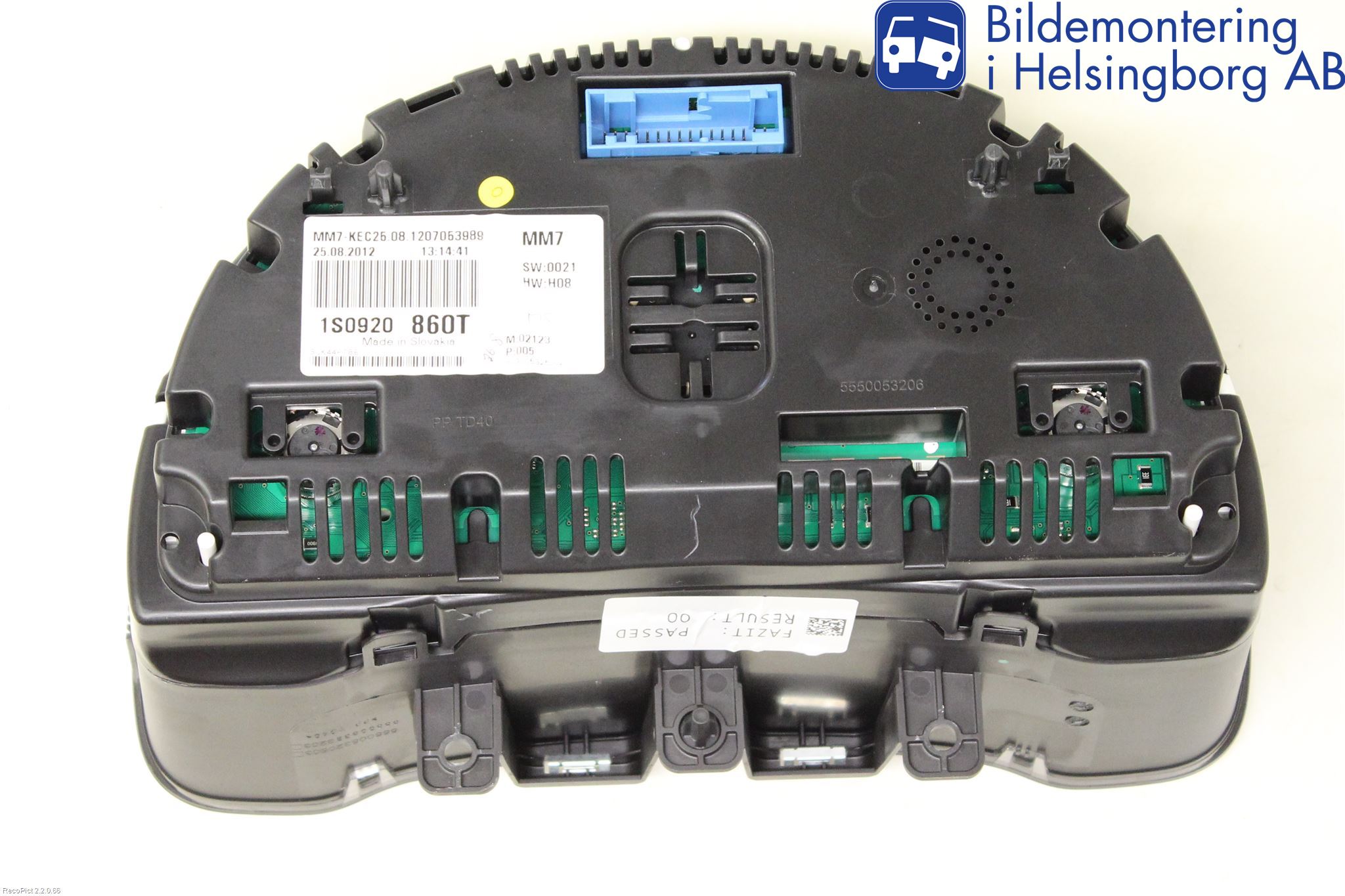 Volkswagen VW UP! / E-UP! Instrument Komb