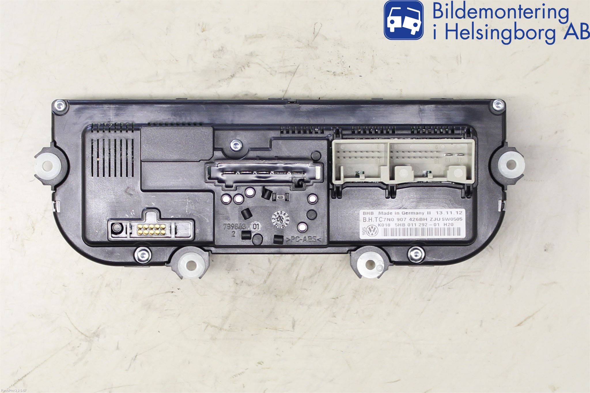 Volkswagen VW GOLF PLUS/CROSS GOLF 04-14 Ac Styrenhet Ac Manöveren