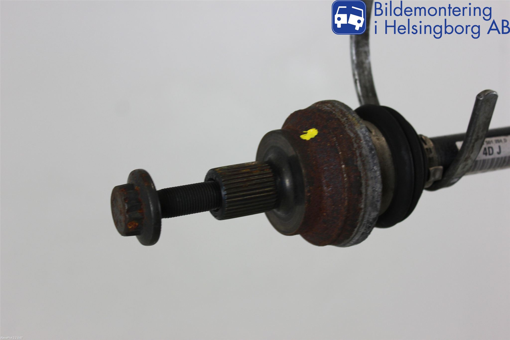 Volkswagen VW TIGUAN 07-16 Drivaxel Bak Höger