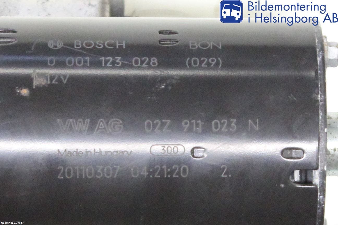 Skoda OCTAVIA (1Z) 05-13 Startmotor Diesel