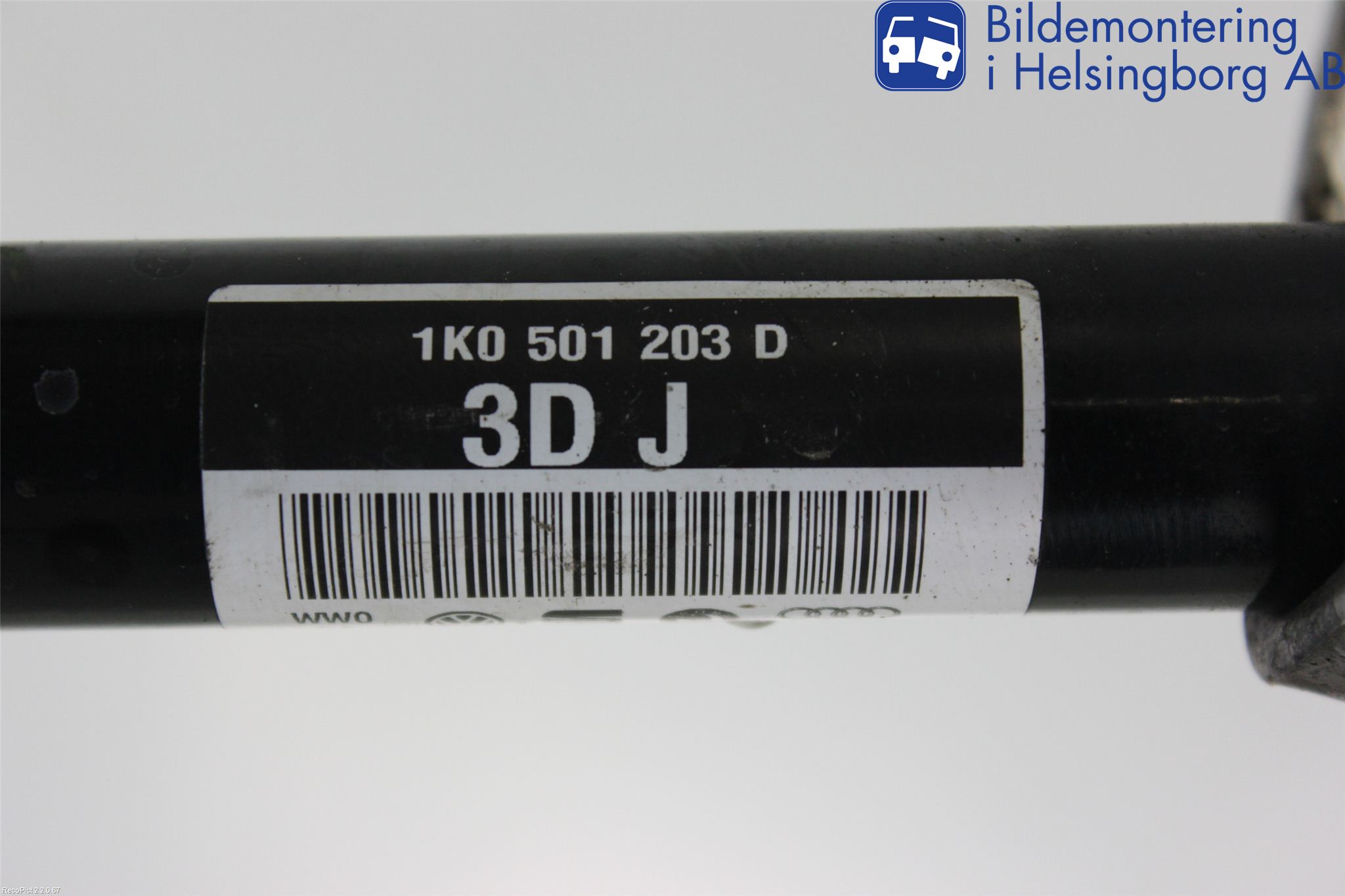 Volkswagen VW PASSAT CC 08-16 Drivaxel Bak Vänster